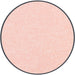 A circular fabric swatch in a light peach-pink color with a black stitched border, shown on a plain white background.