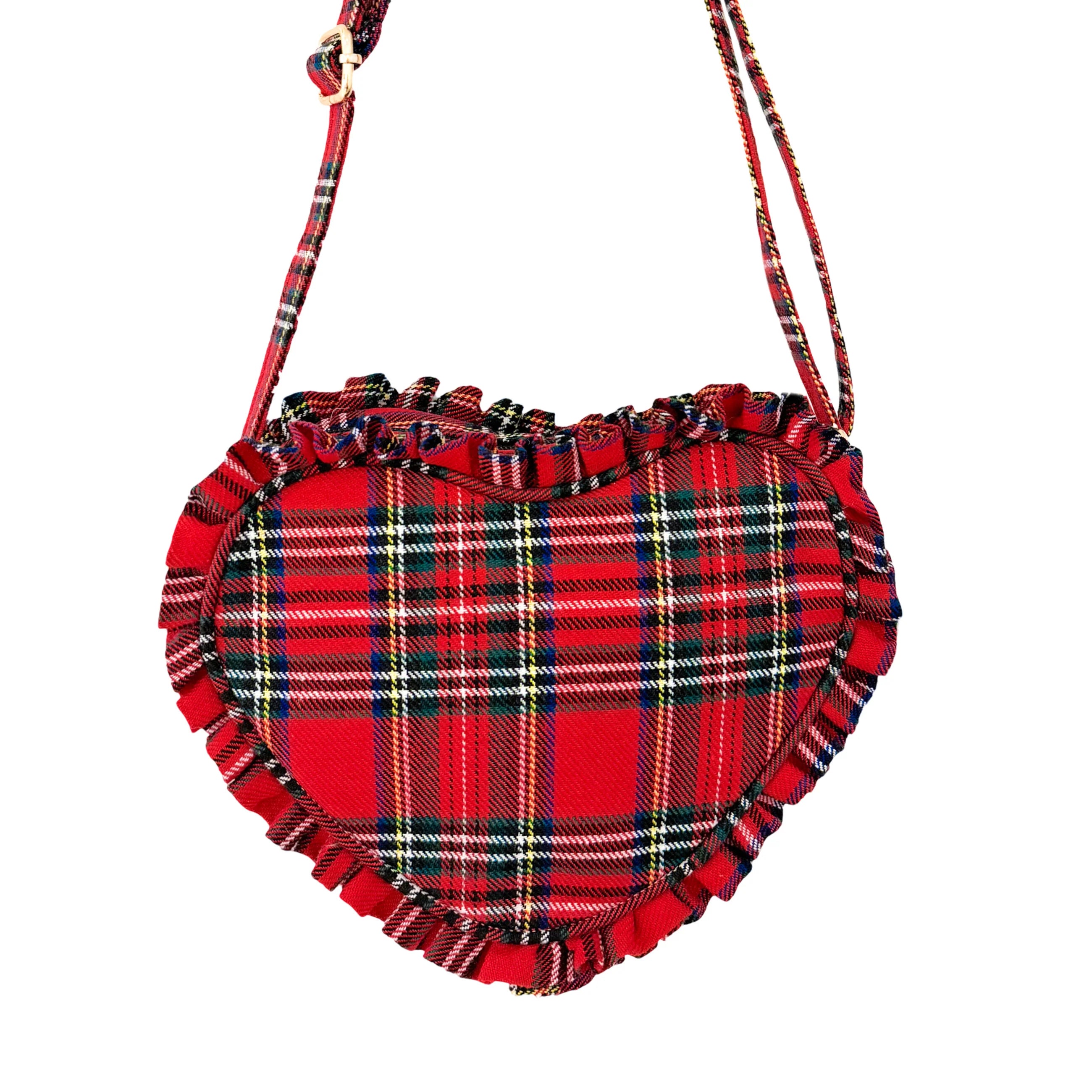 Purse - Plaid Heart