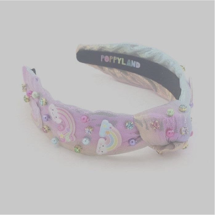 Headband - Swirly Rainbow