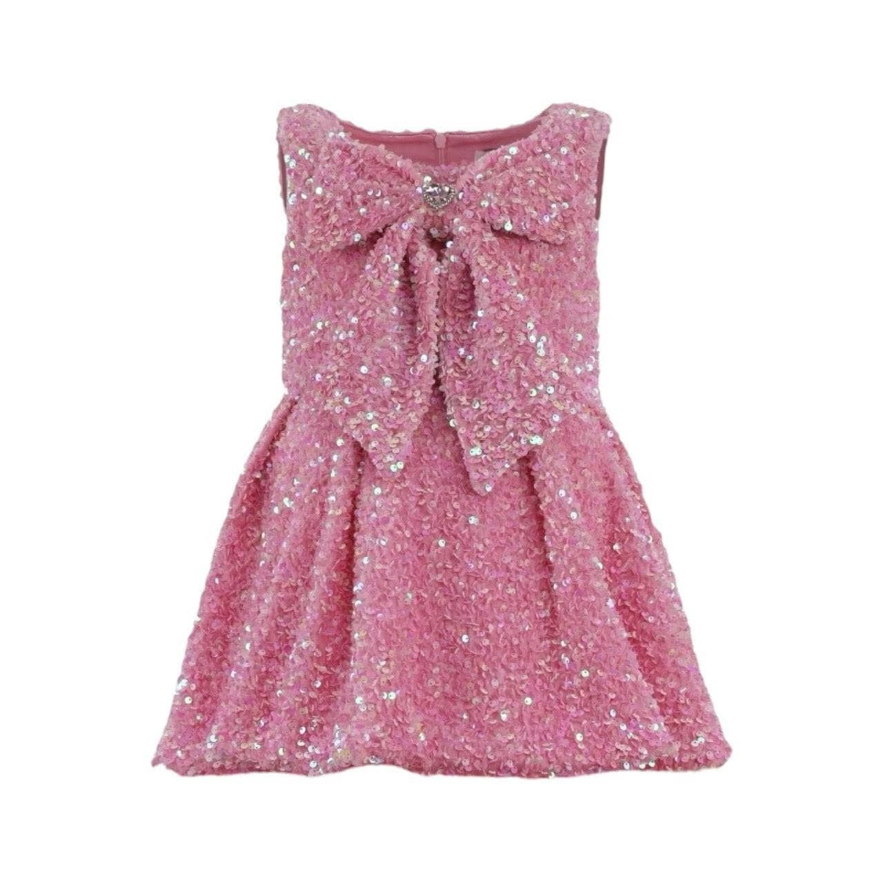 Bow Dress - Pretty In Pink