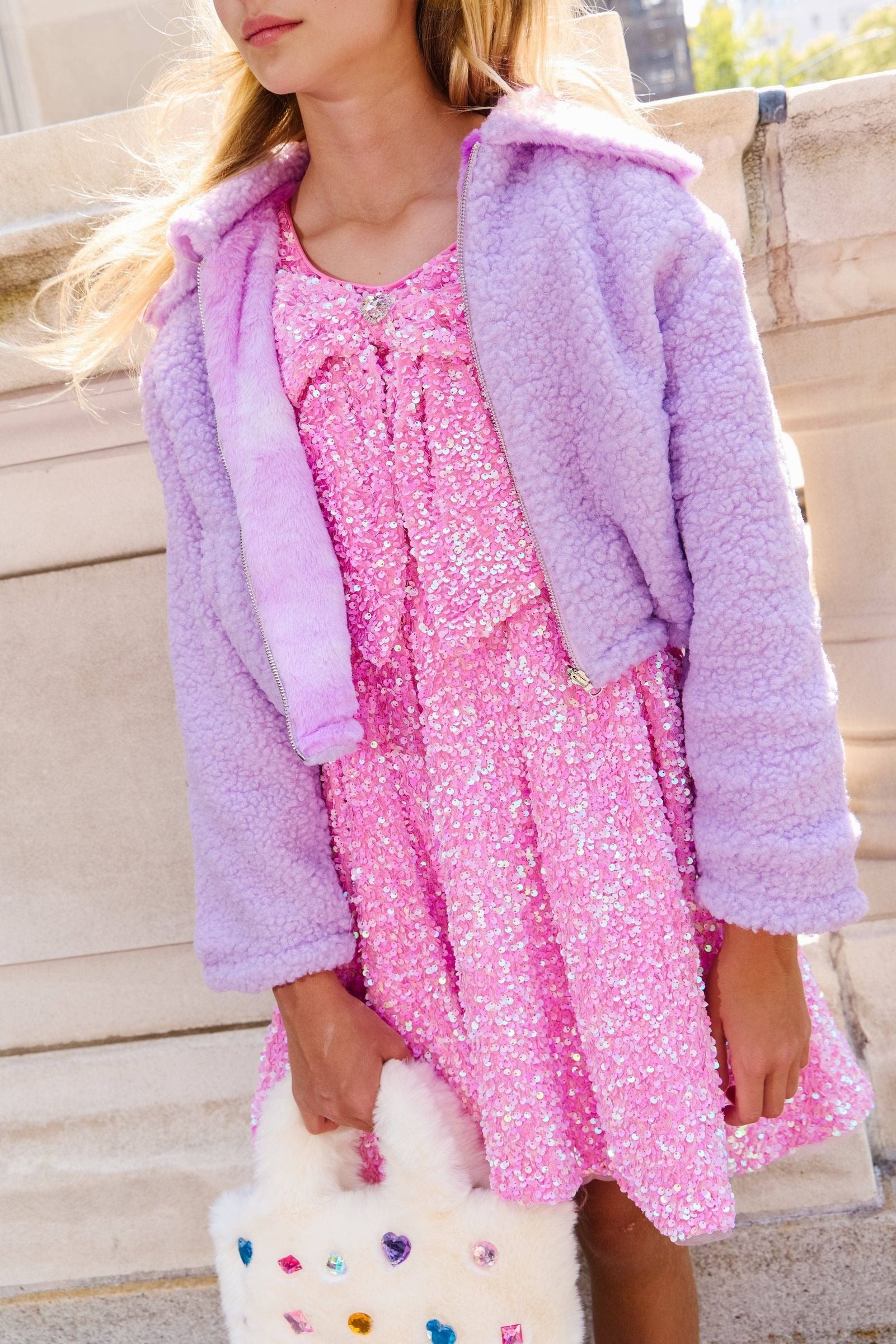 Bow Dress - Pretty In Pink