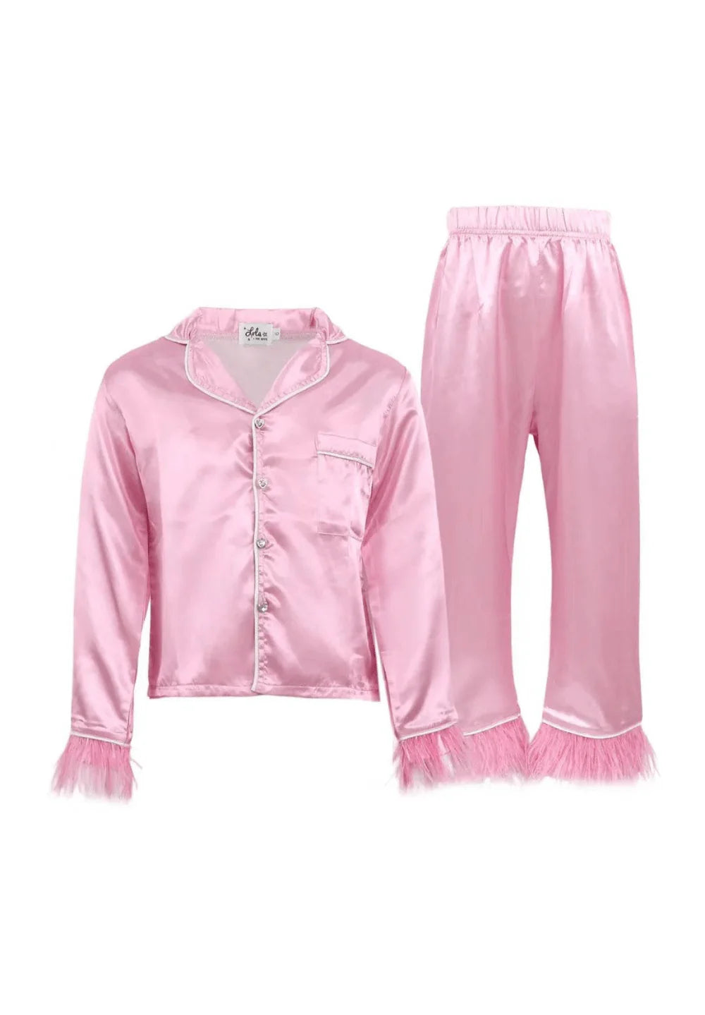 Silky PJ Set - Pretty in Pink