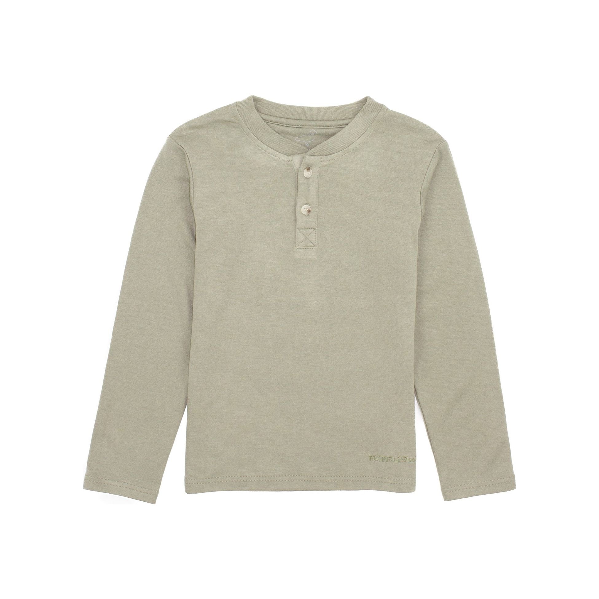 Shoreline Henley - Cedar