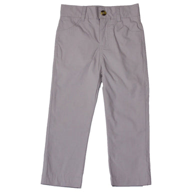 light grey dress pants with button closure