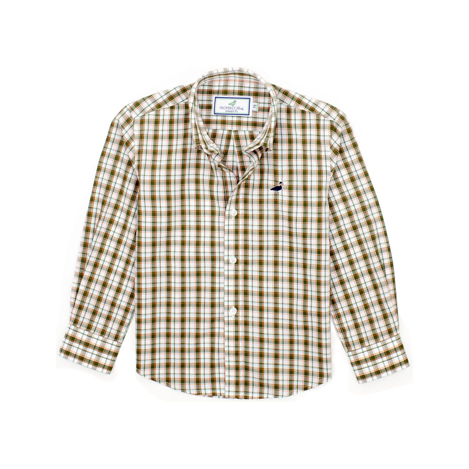 Seasonal Sportshirt - Olive Grove