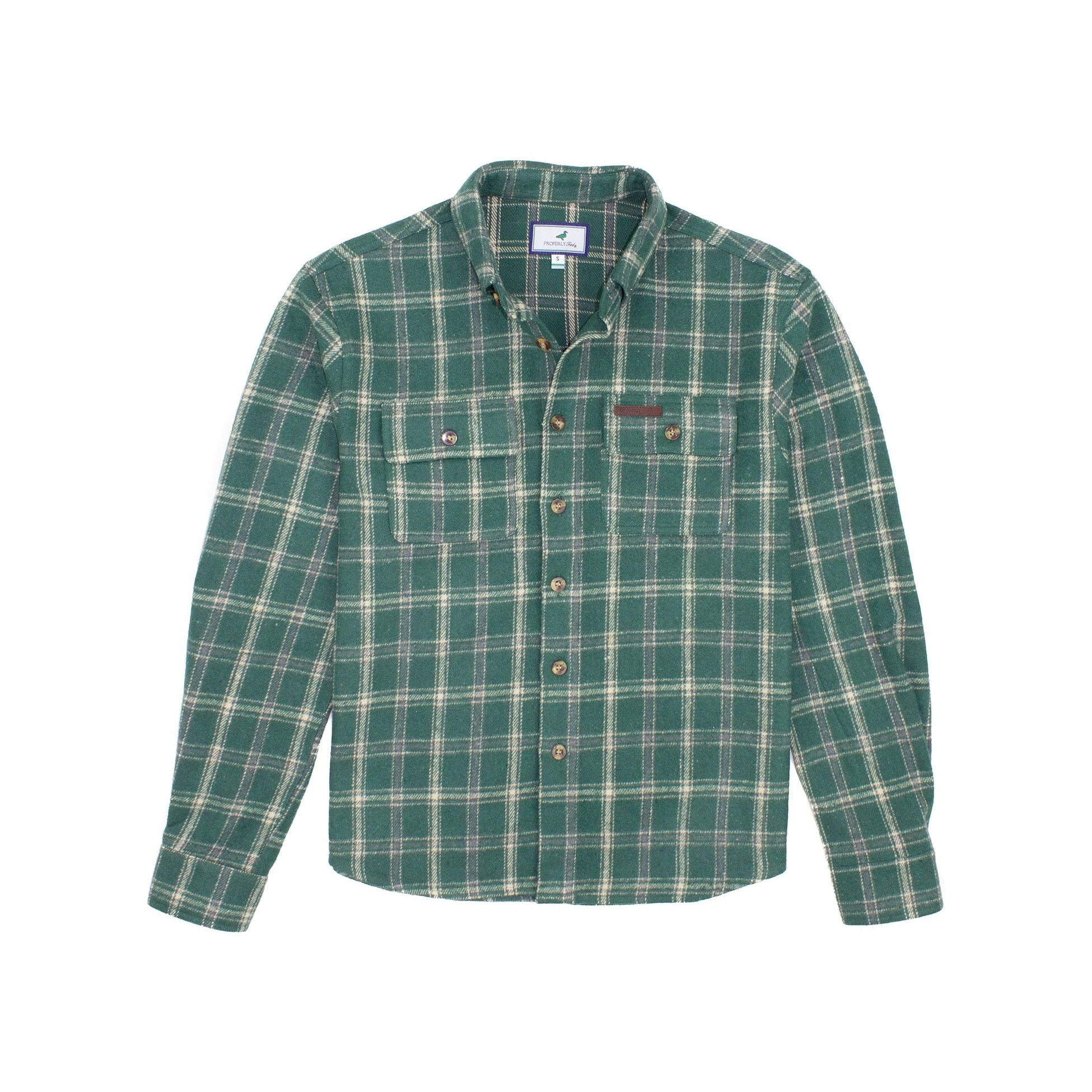 Ranch Flannel Shirt - Pine