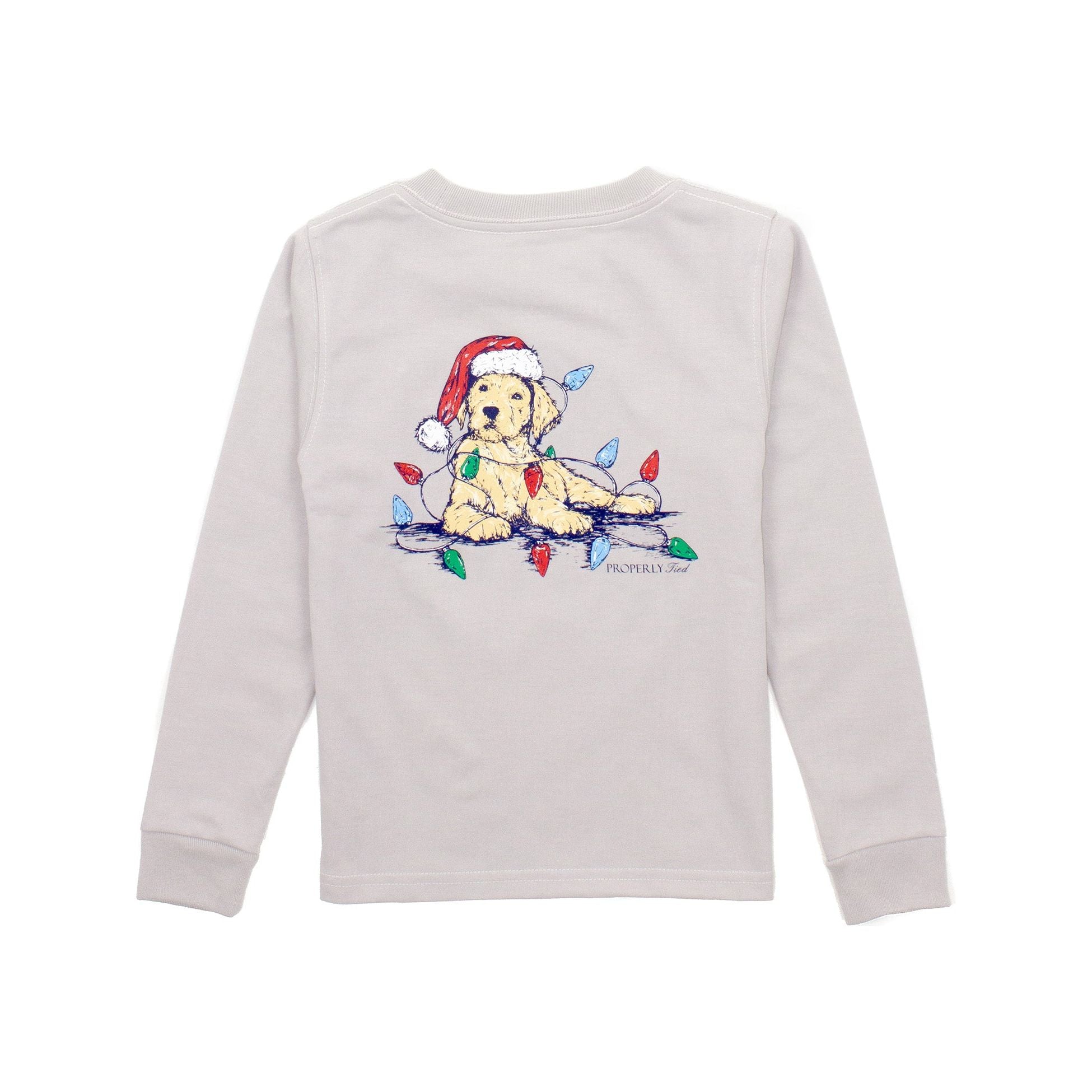 Longsleeve Tee - Santa Paws