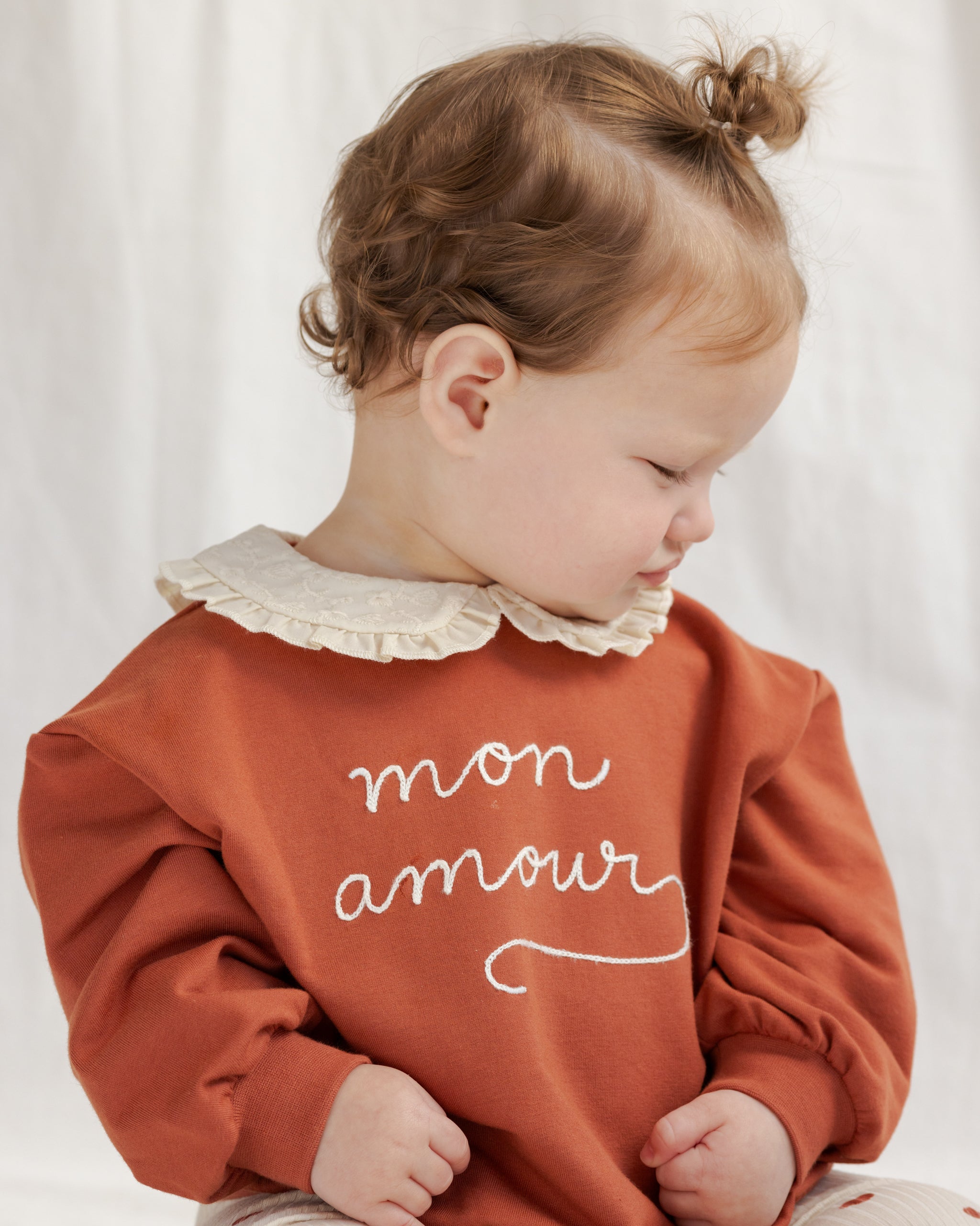 Collared Sweatshirt - Mon Amour
