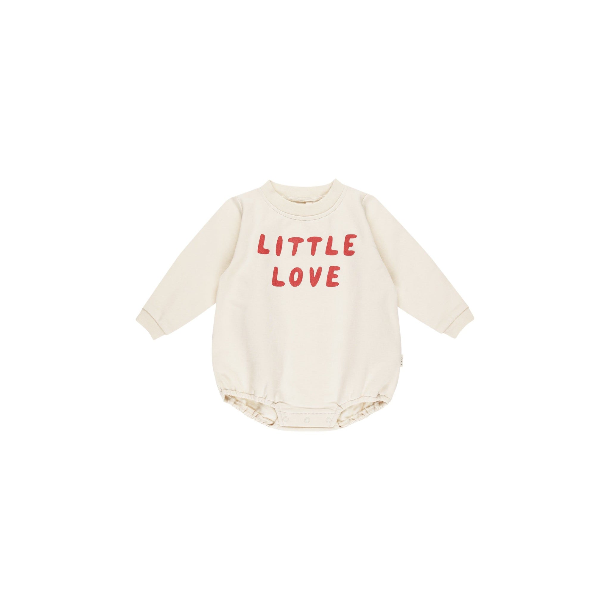 Crewneck Bubble Romper - Little Love