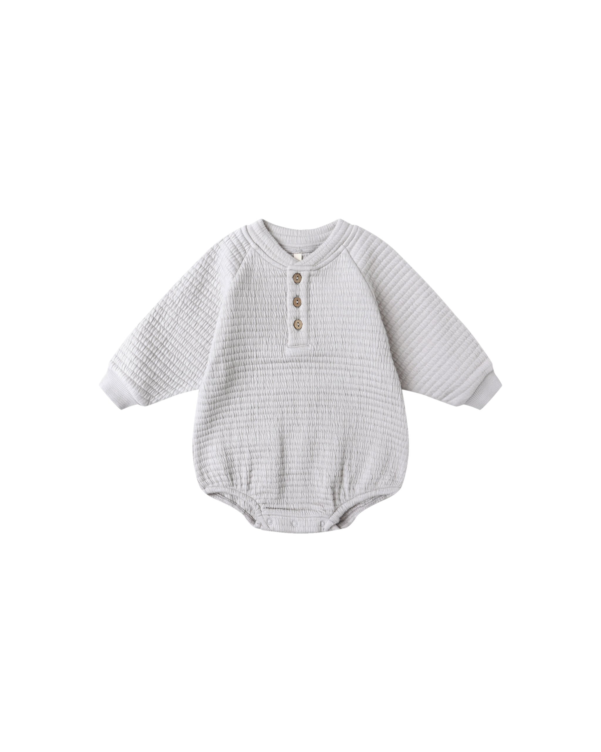 Henley Bubble Romper - Frost