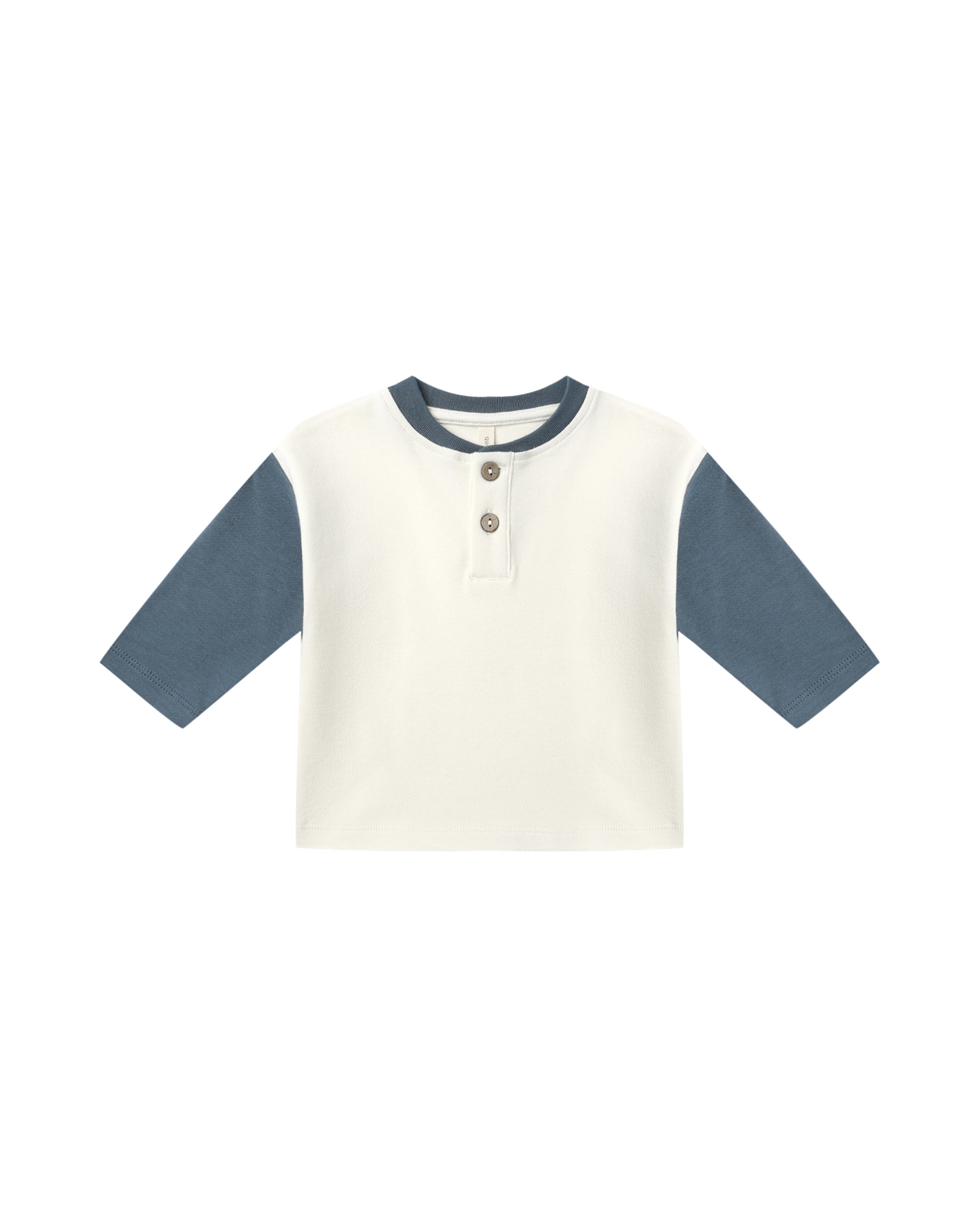 LS Henley Tee - Ocean