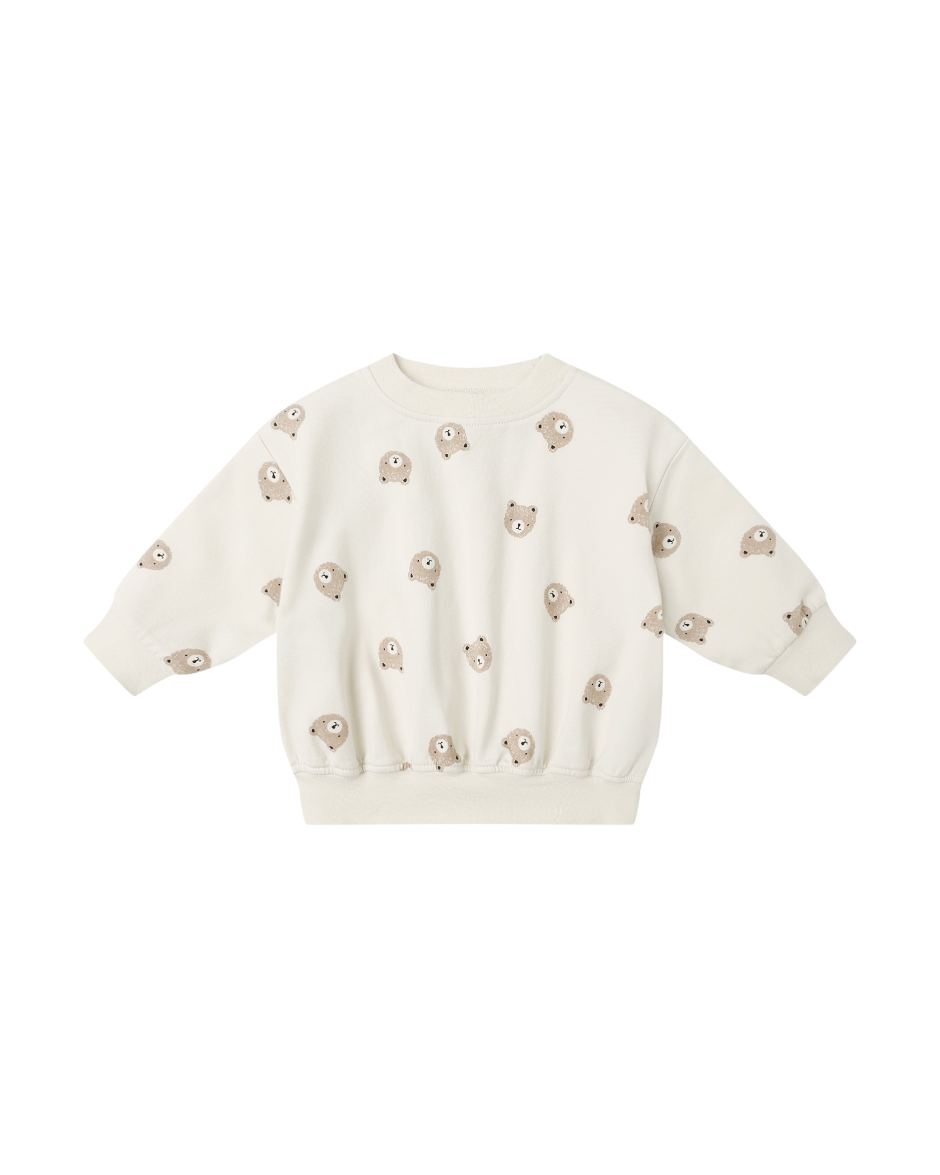 Relaxed Sweatshirt - Brown Bear