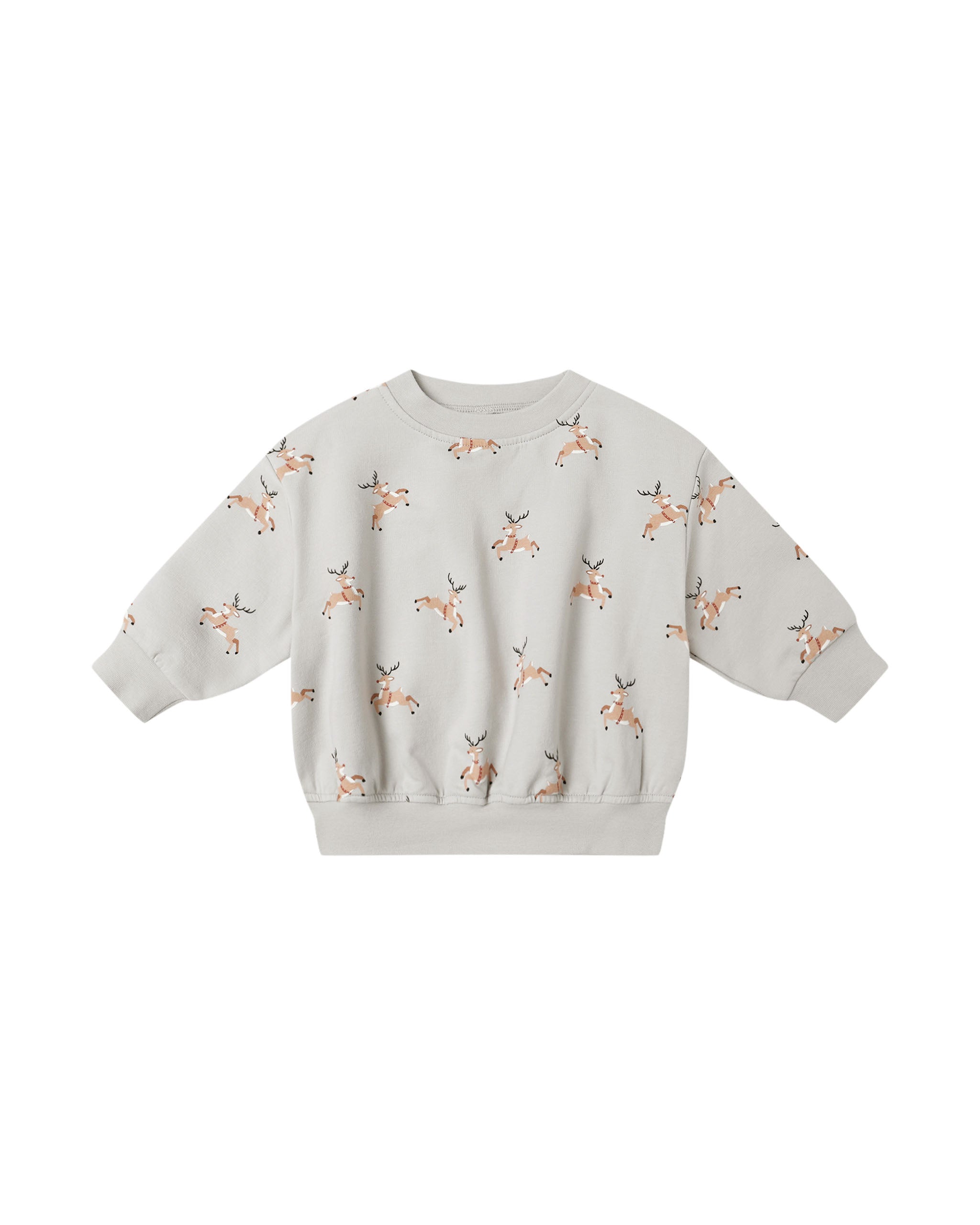 Relaxed Fleece Sweatshirt - Reindeer