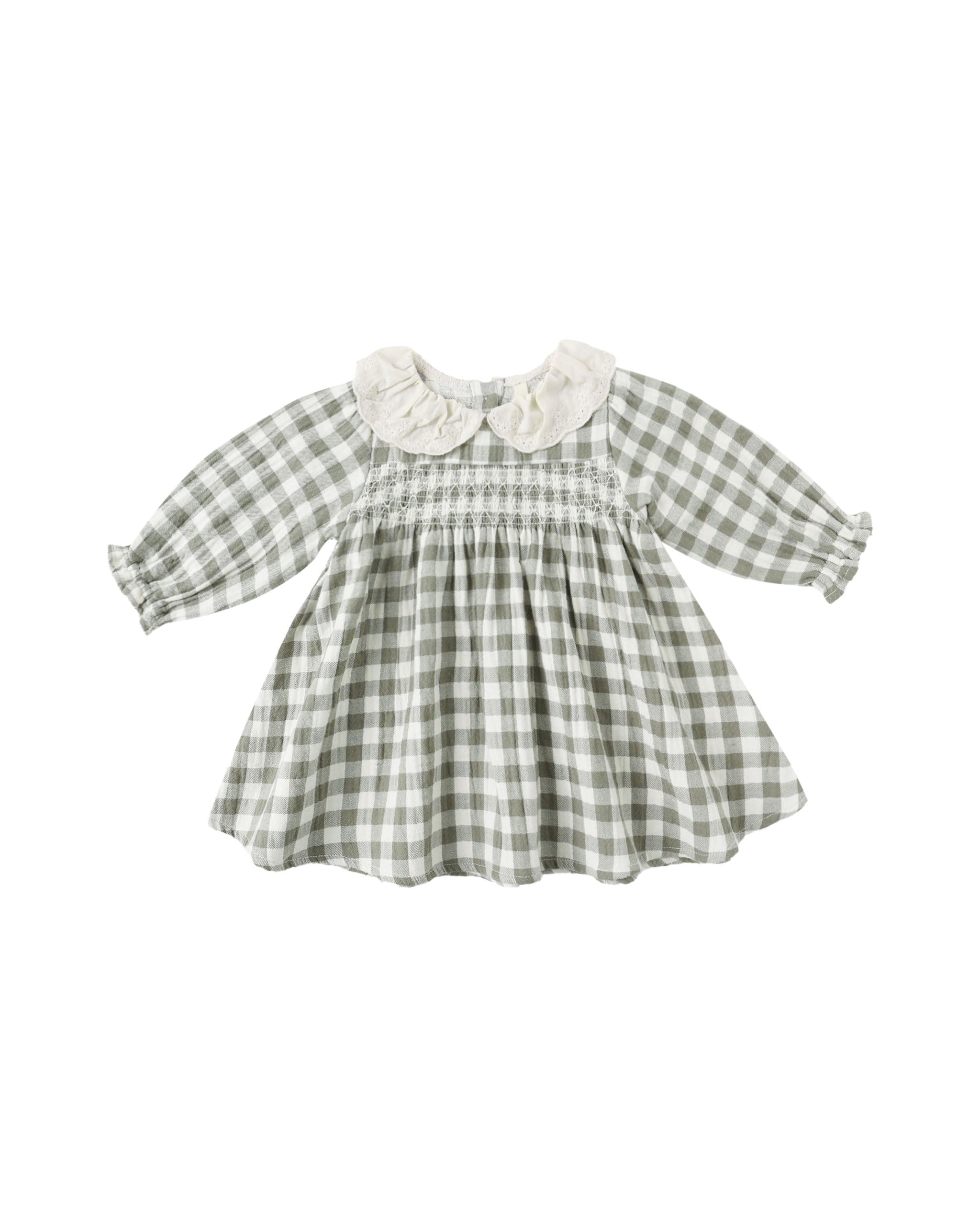 Callie Dress - Forest Check