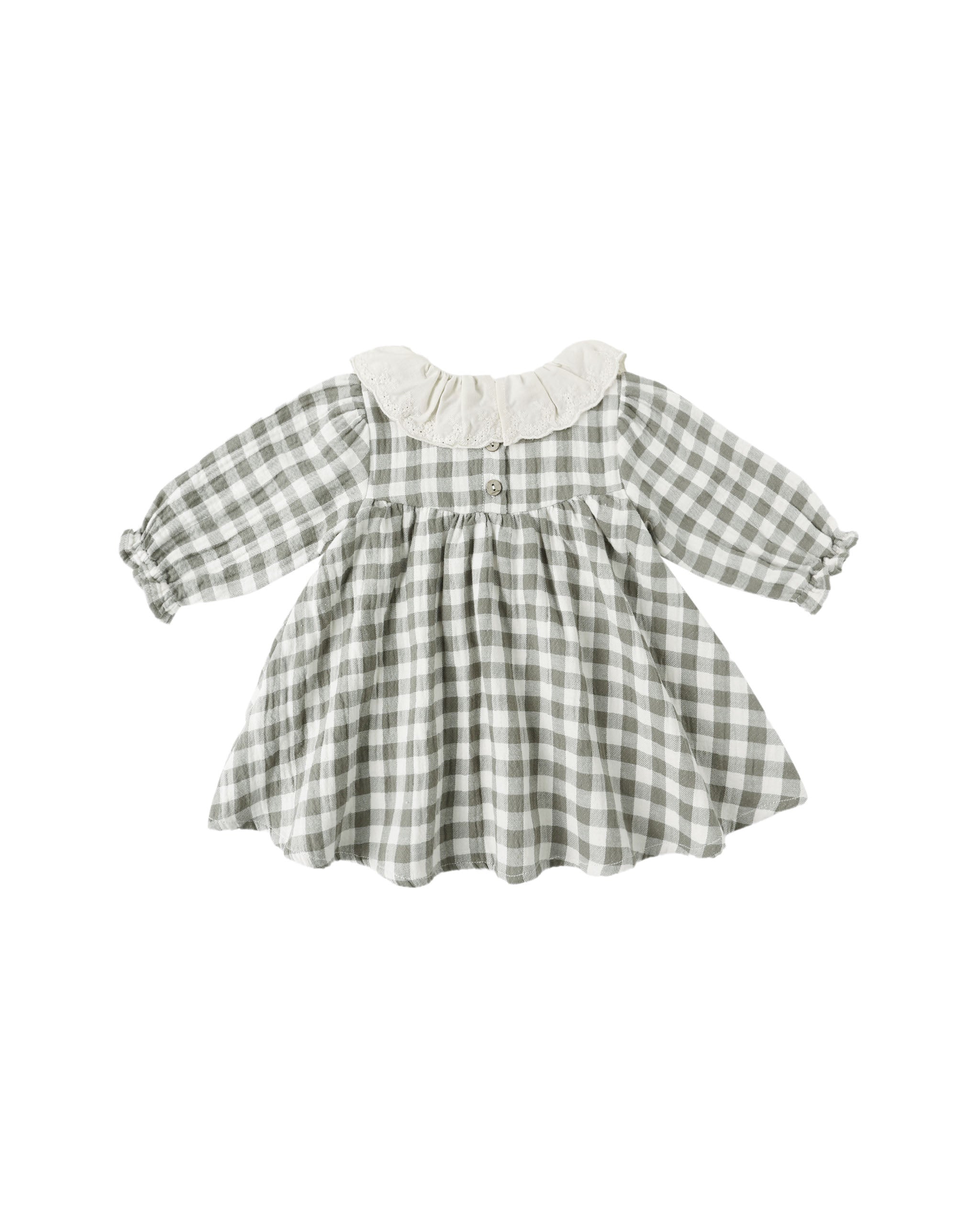 Callie Dress - Forest Check