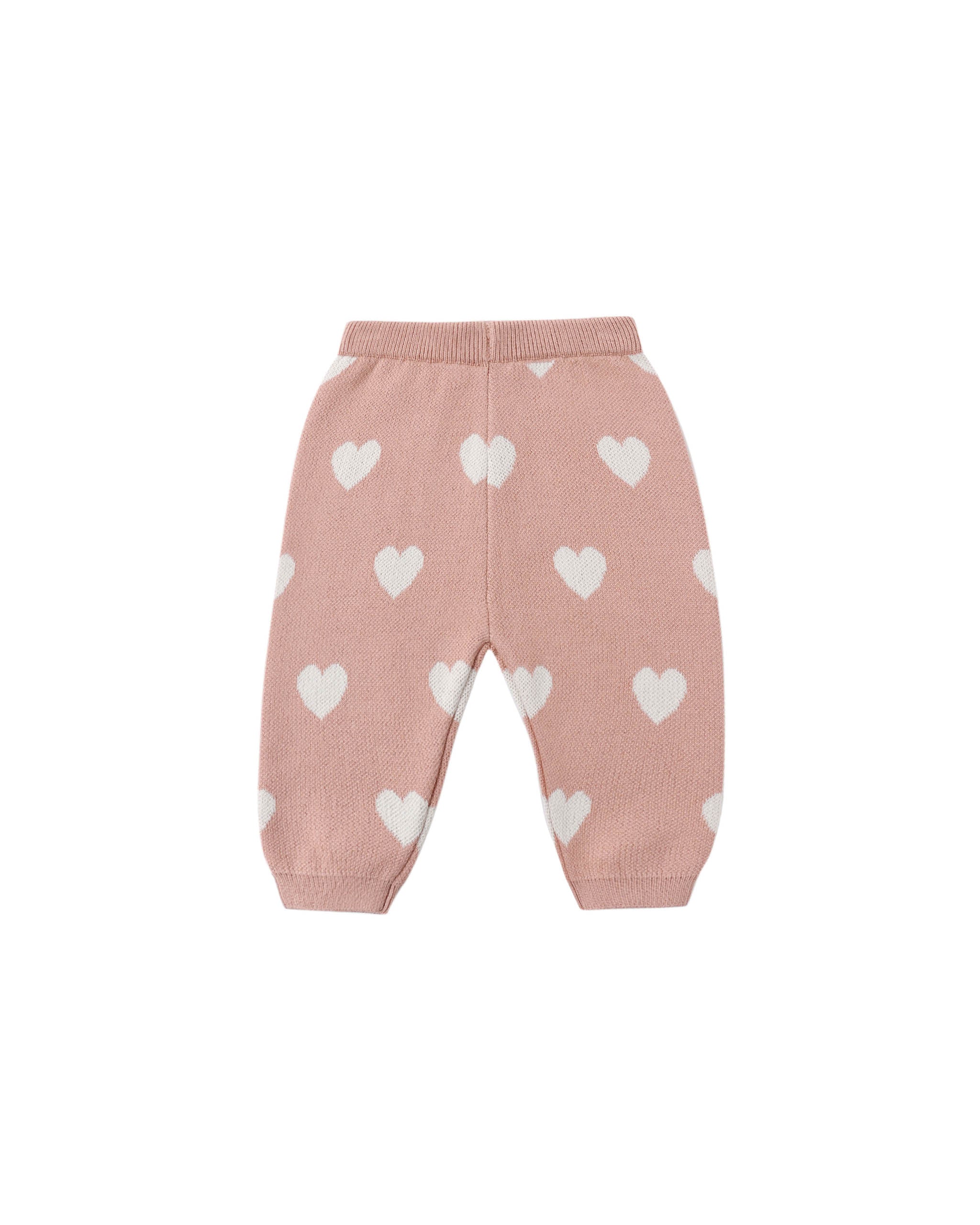 Knit Pants - Hearts