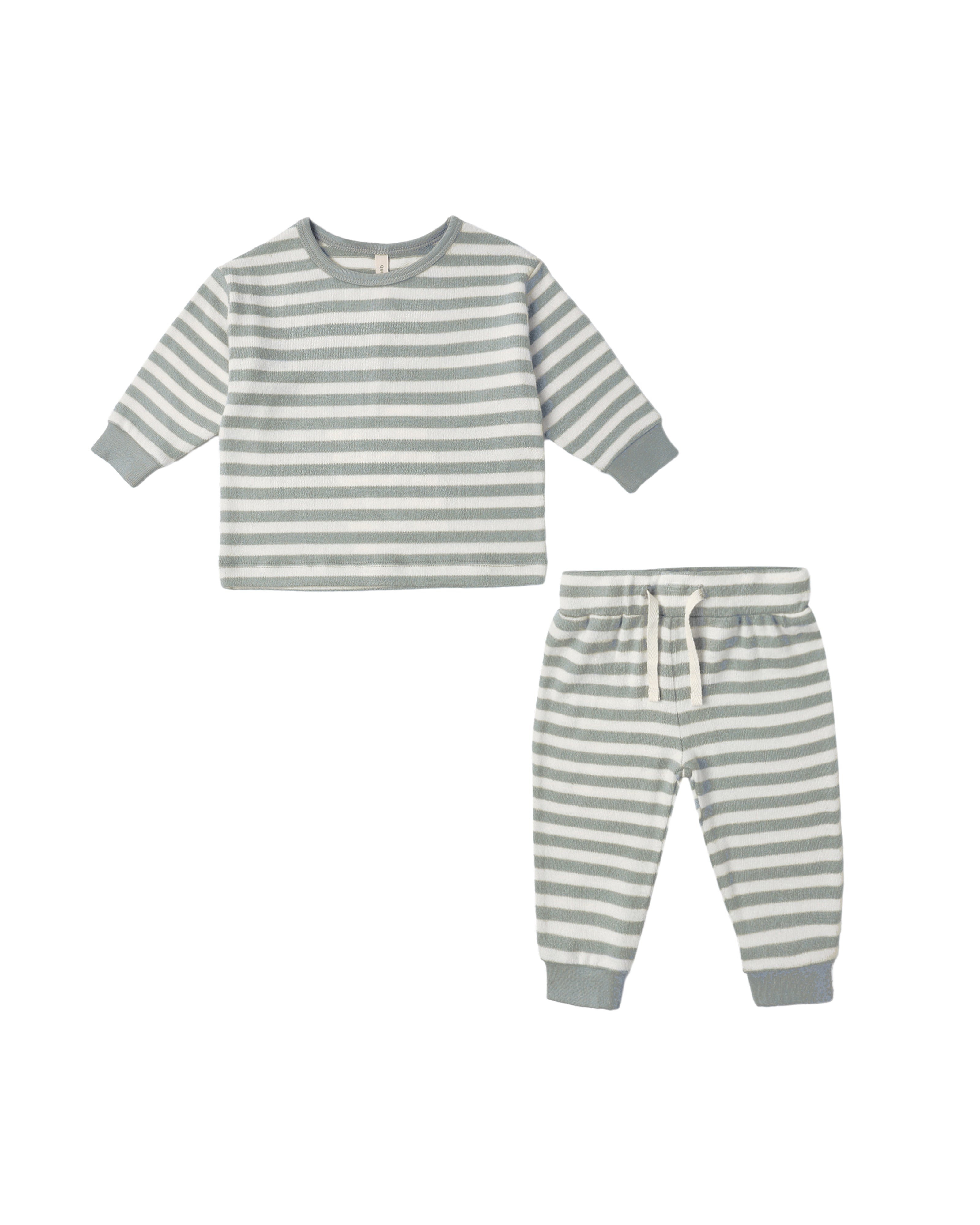 Cozy Set - Blue Stripe