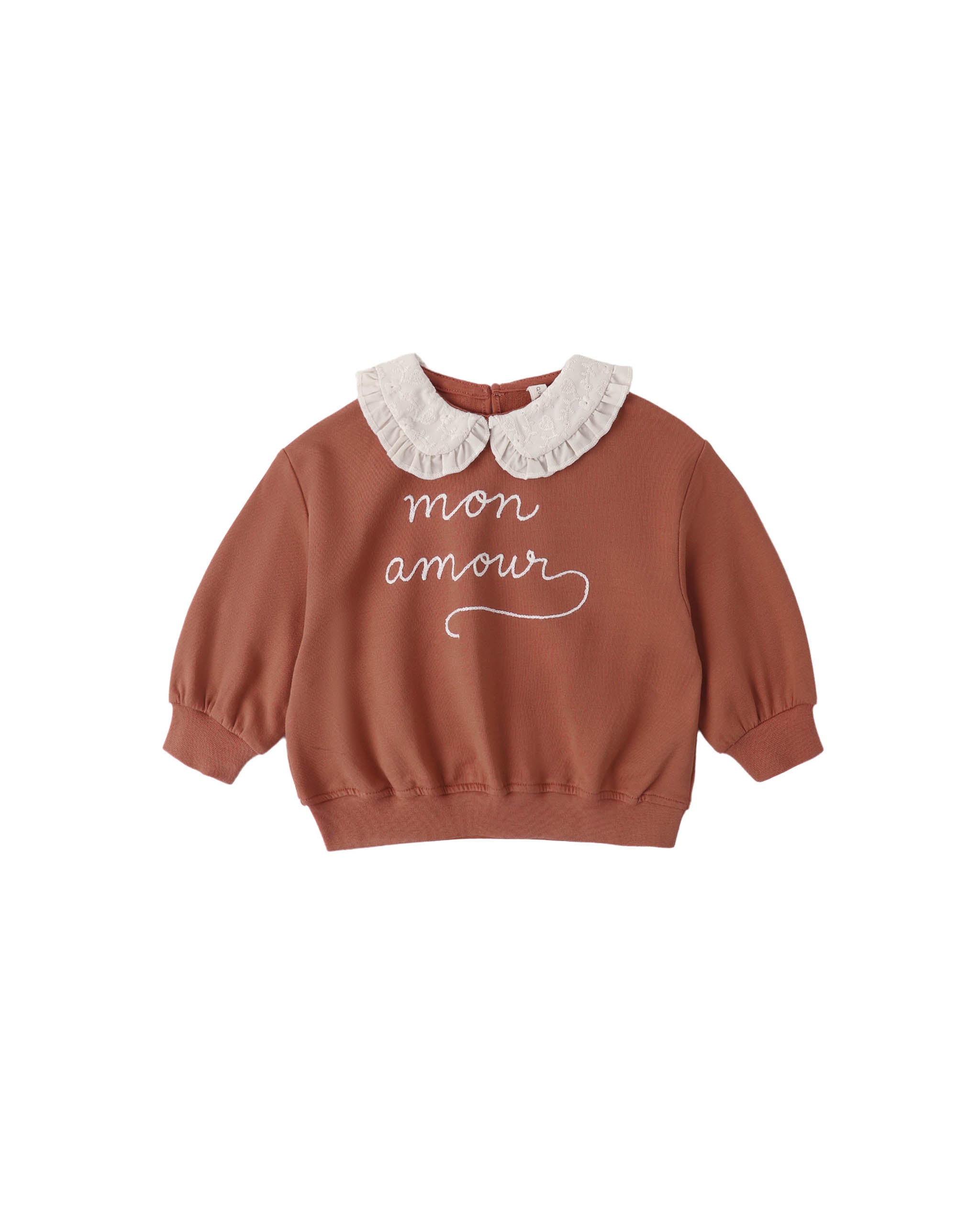 Collared Sweatshirt - Mon Amour