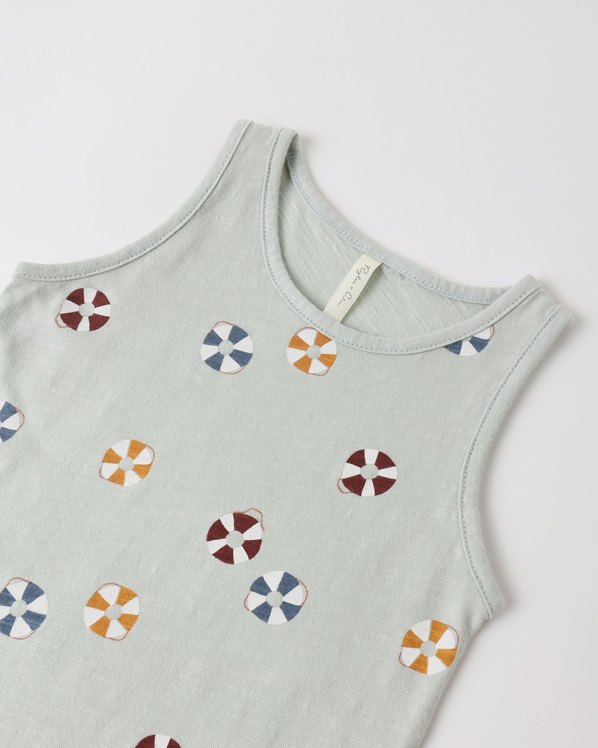 Sleeveless Romper - Floatie