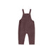 plum colored baby overalls