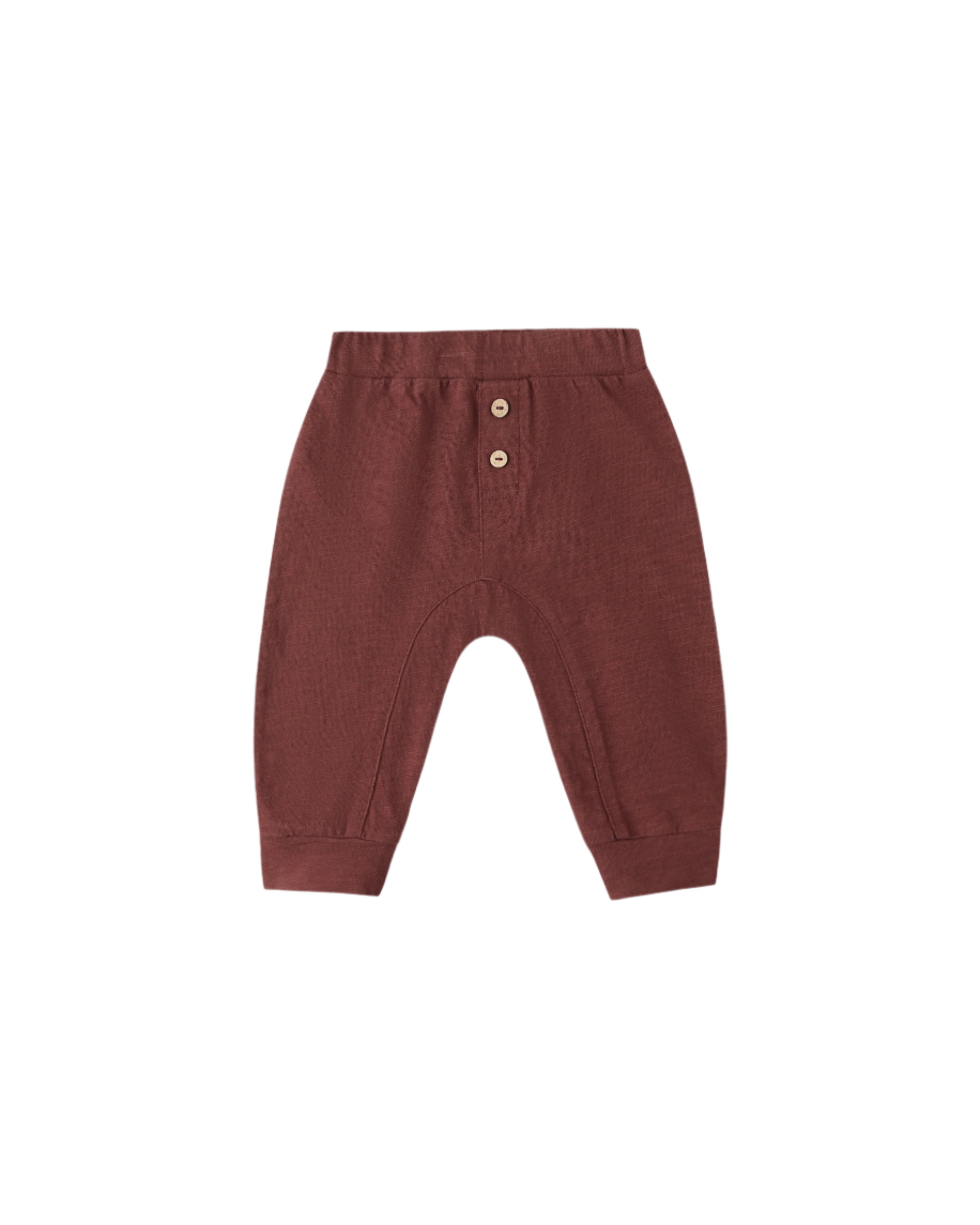 Baby Cru Pant - Burgundy