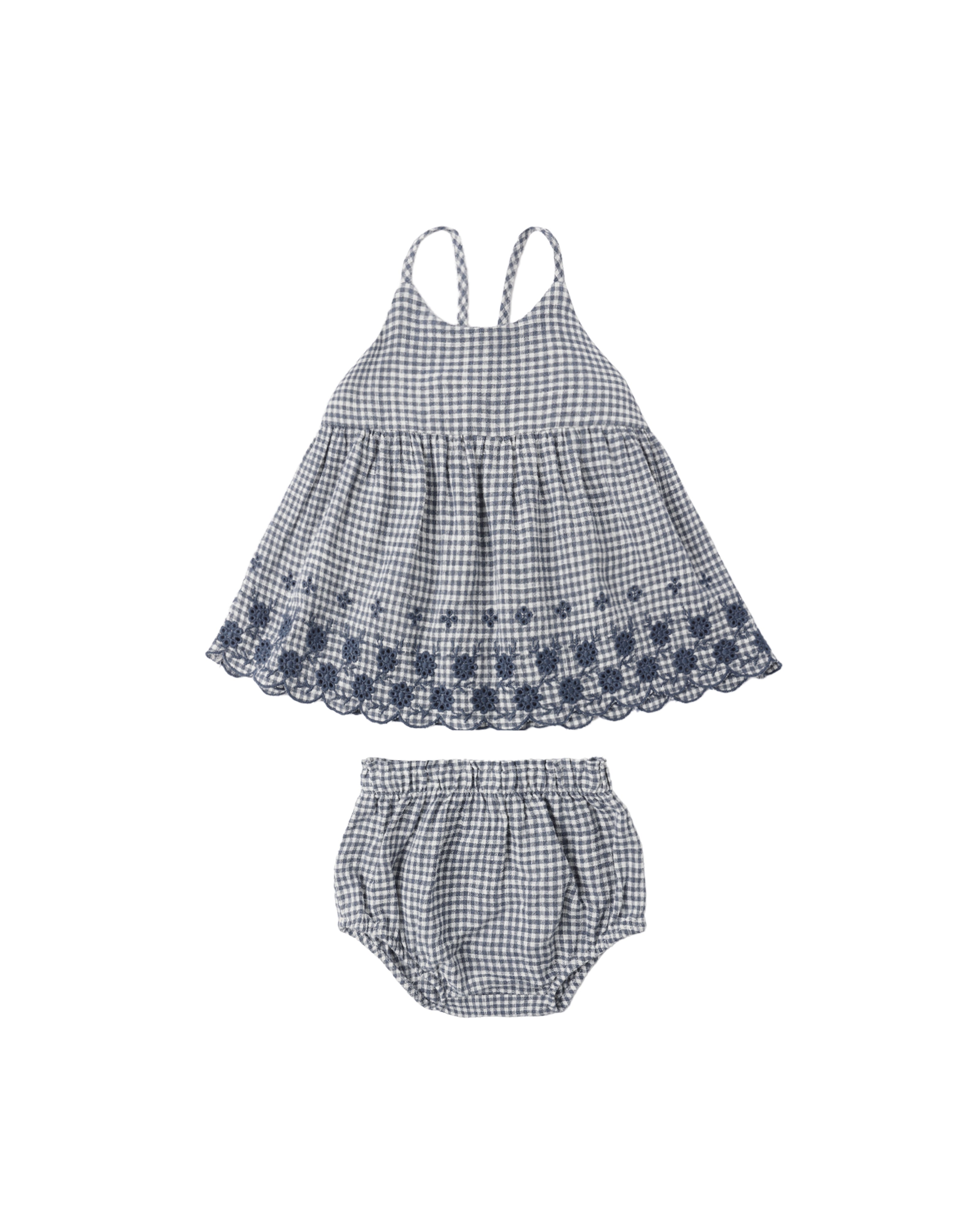 Zenni Set - Marine Gingham