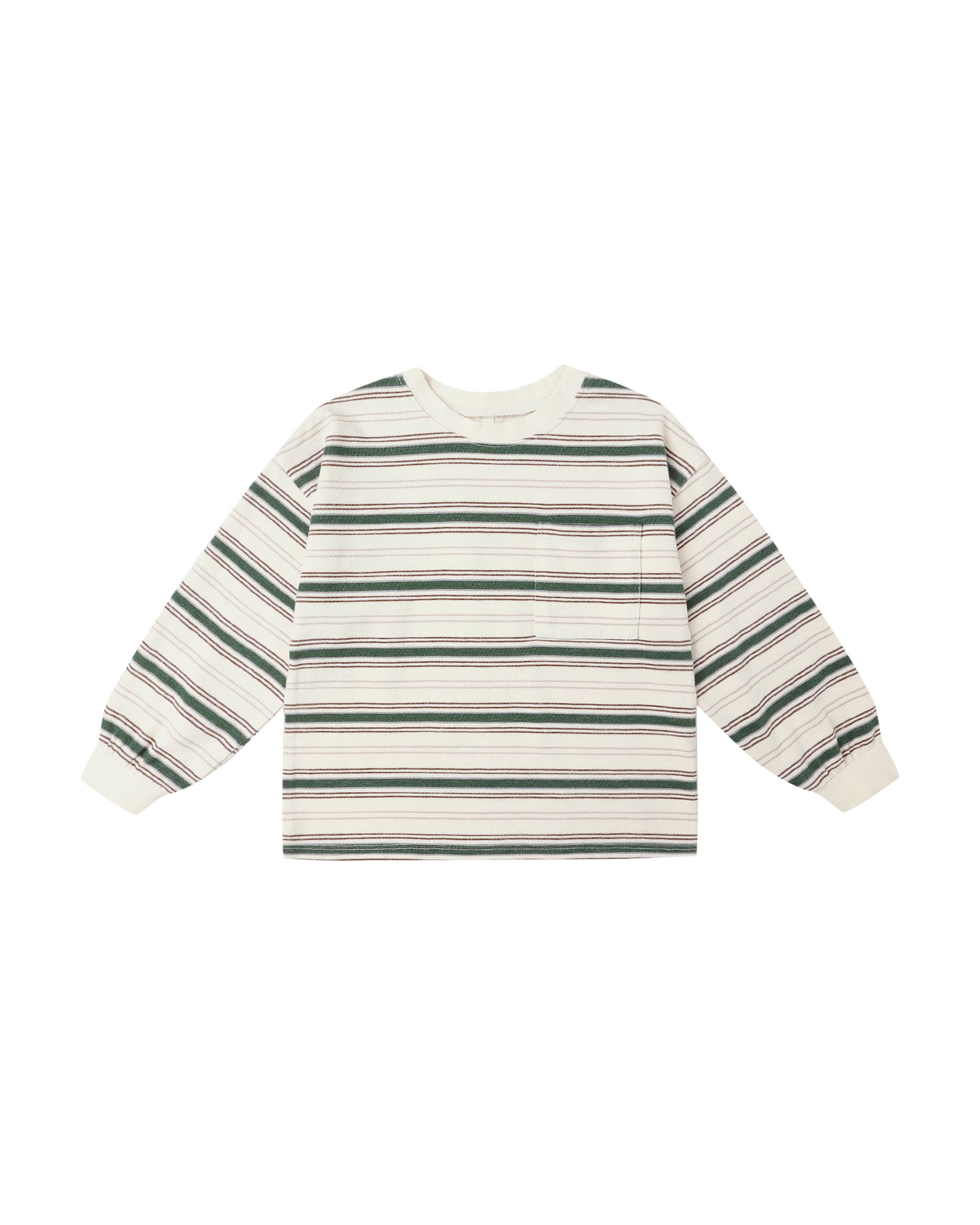Relaxed L/S Tee - Retro Stripe