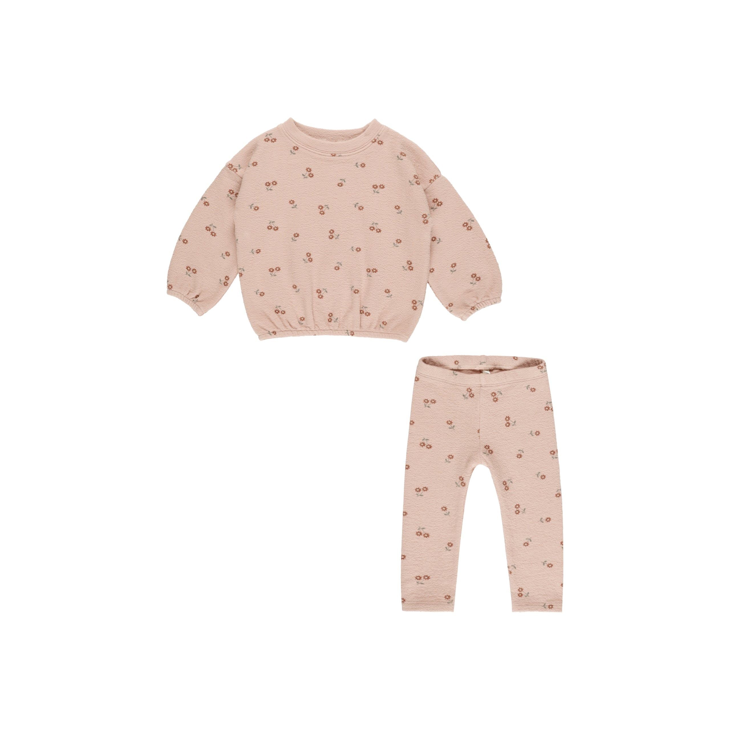 Spongey Knit Set - Blossom