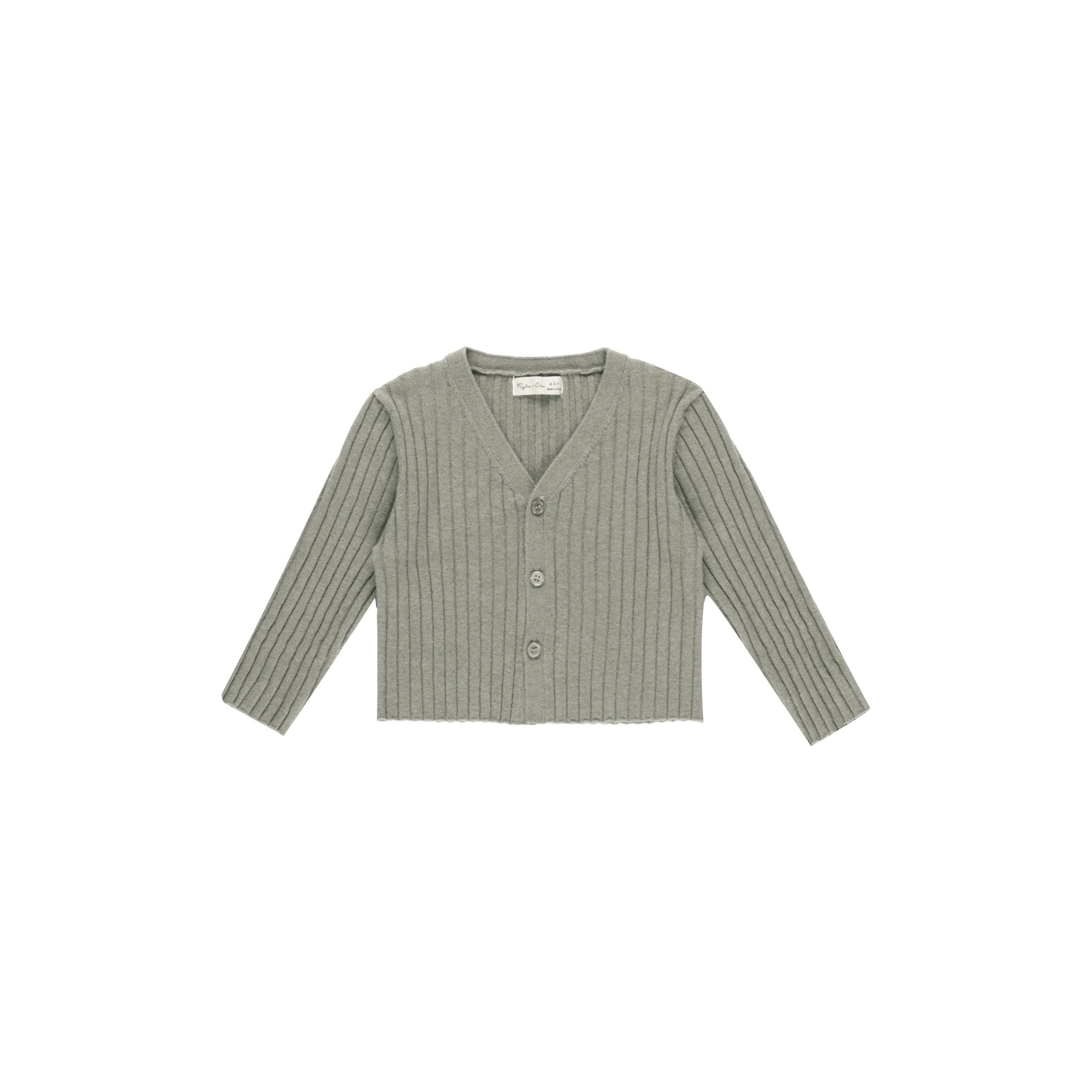 LS Knit Button Top - Laurel