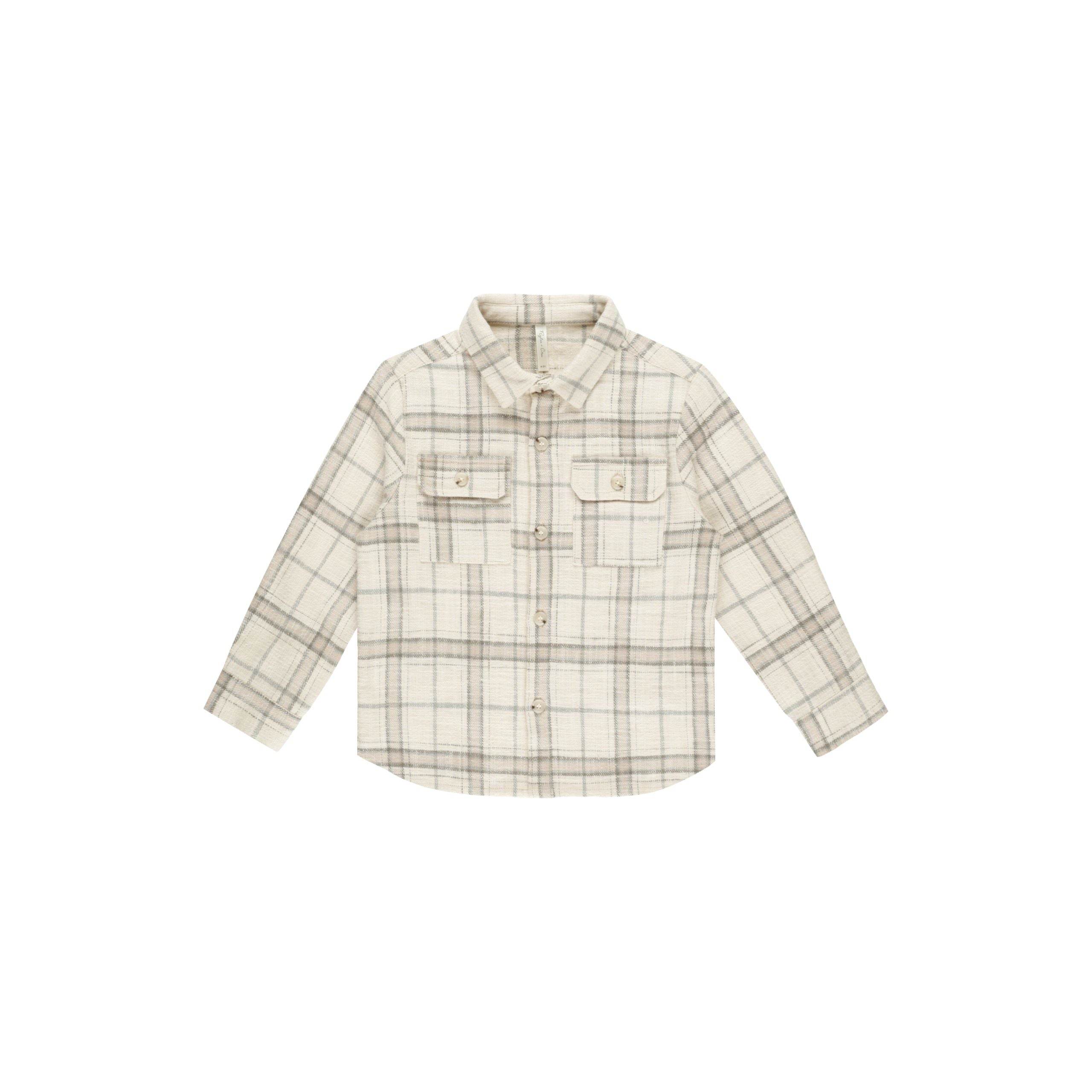 Collared LS Shirt - Rustic Plaid