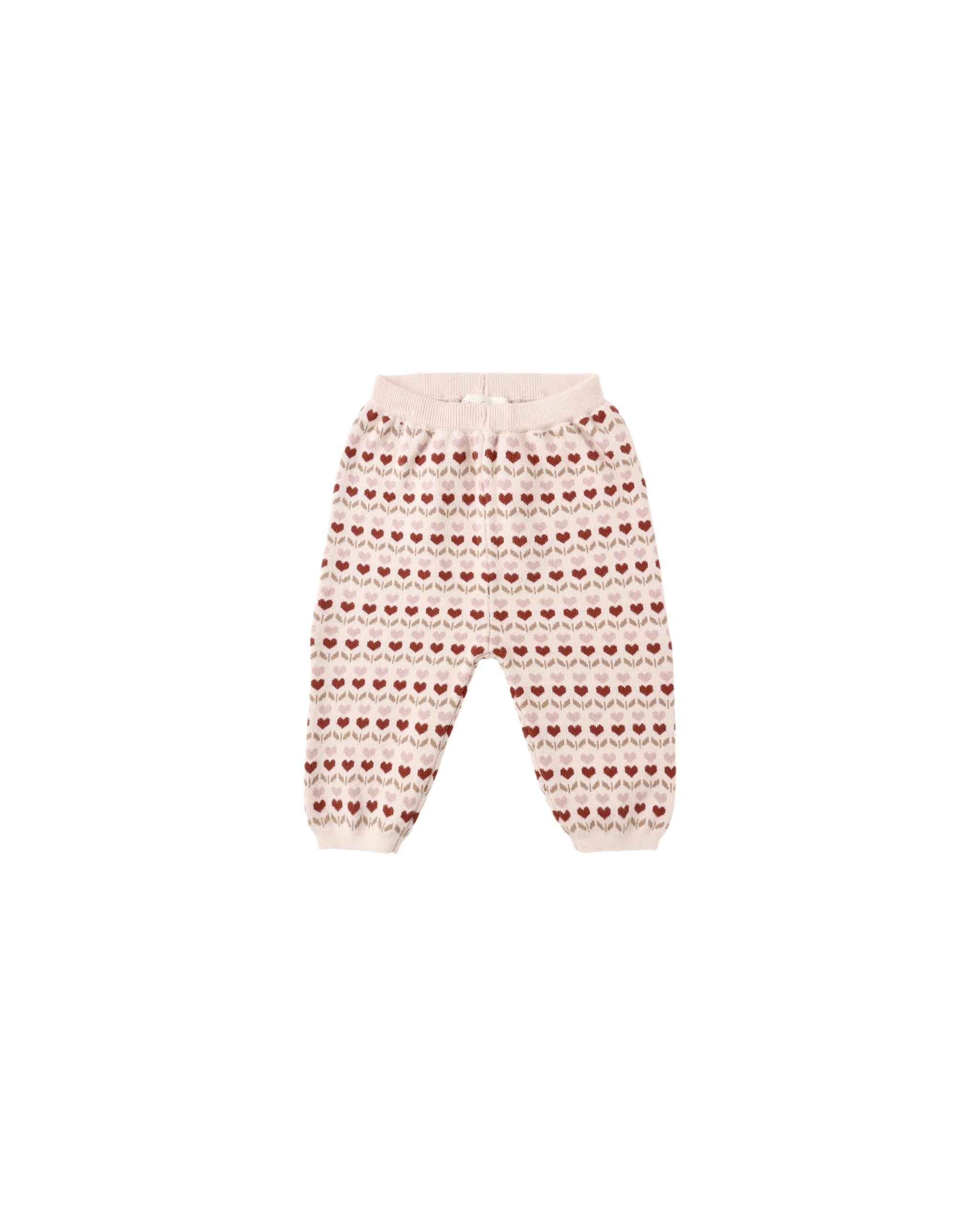 Knit Pant - Ruby Hearts