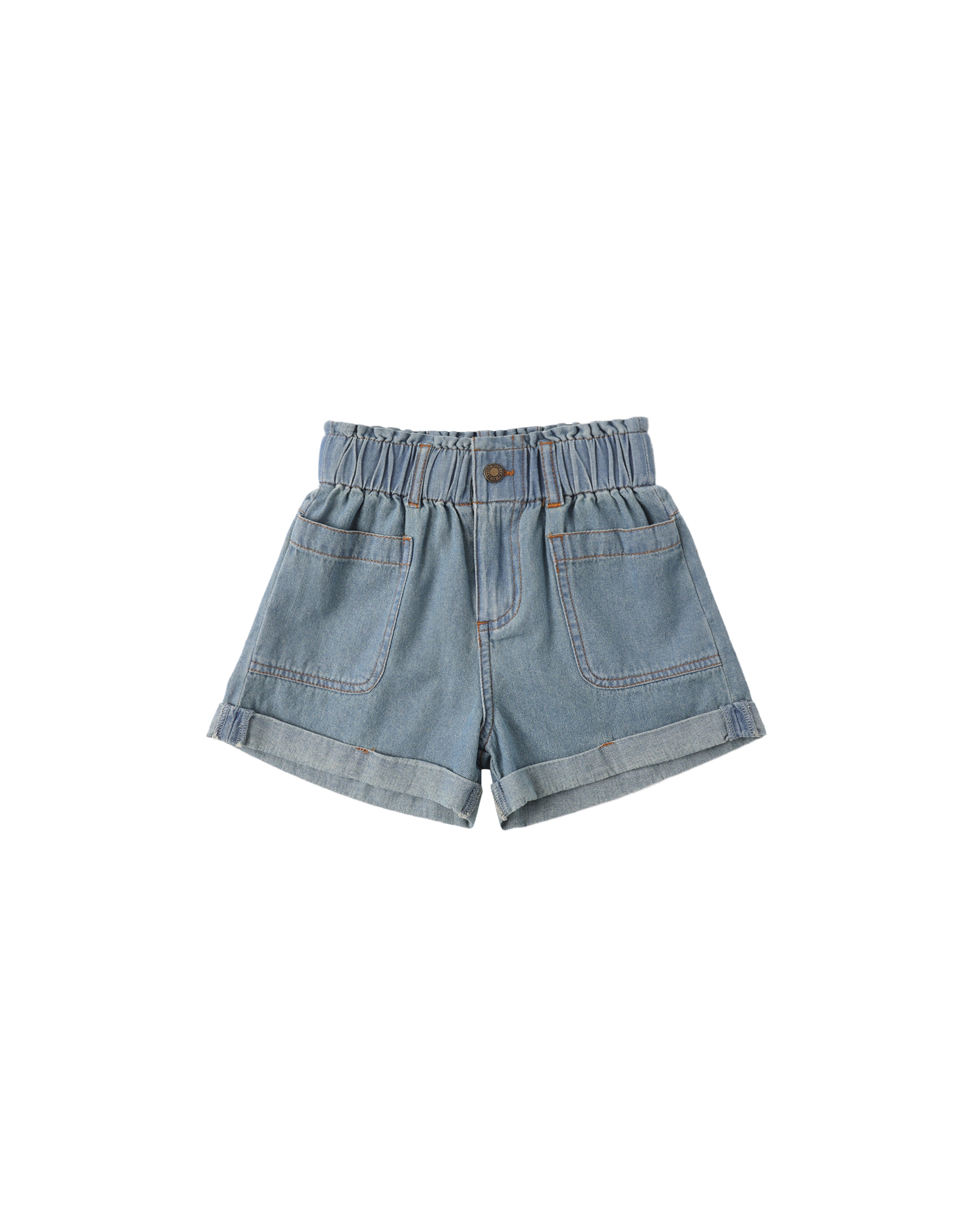 Alba Shorts - Denim Washed Blue
