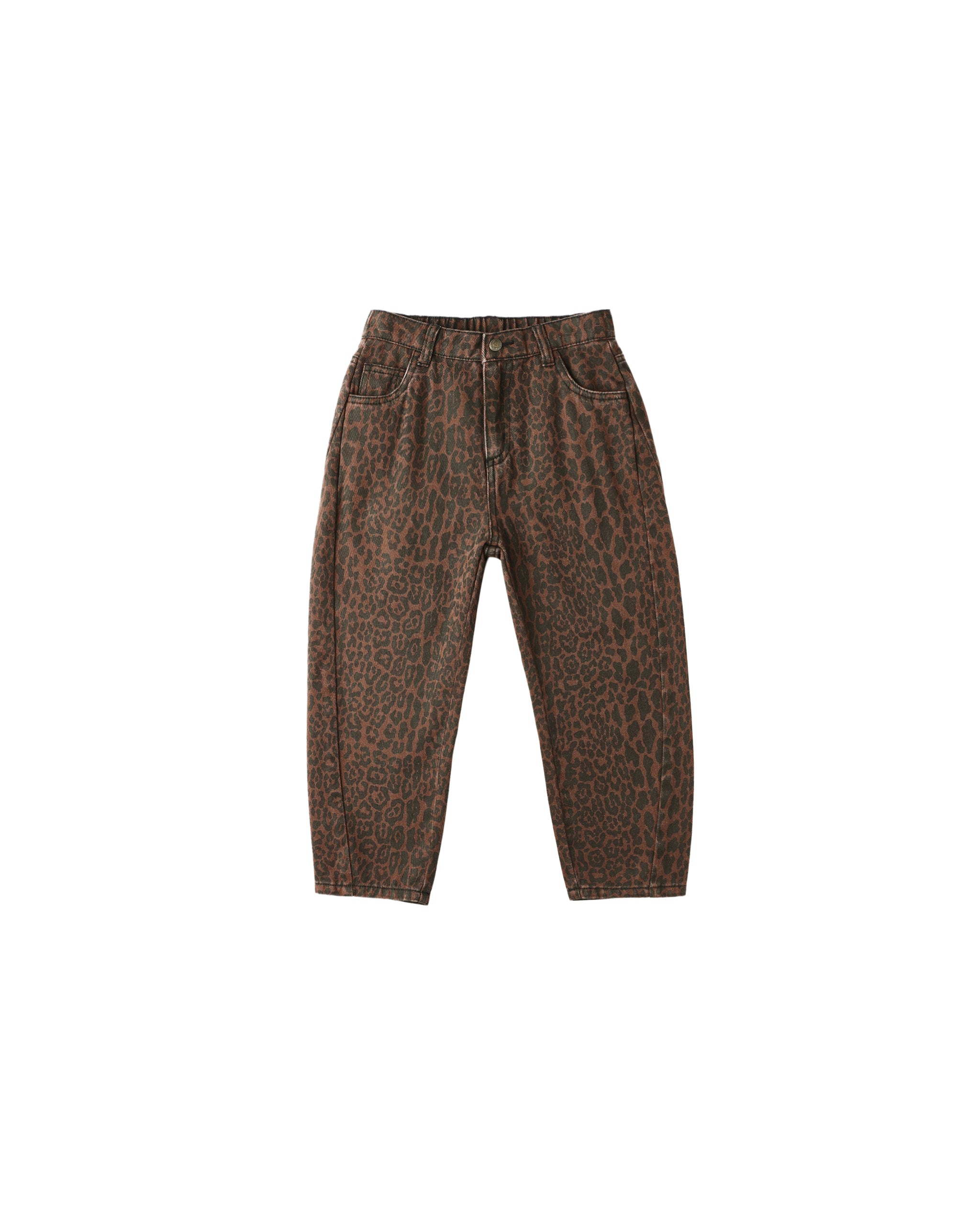 Barrel Pant - Leopard