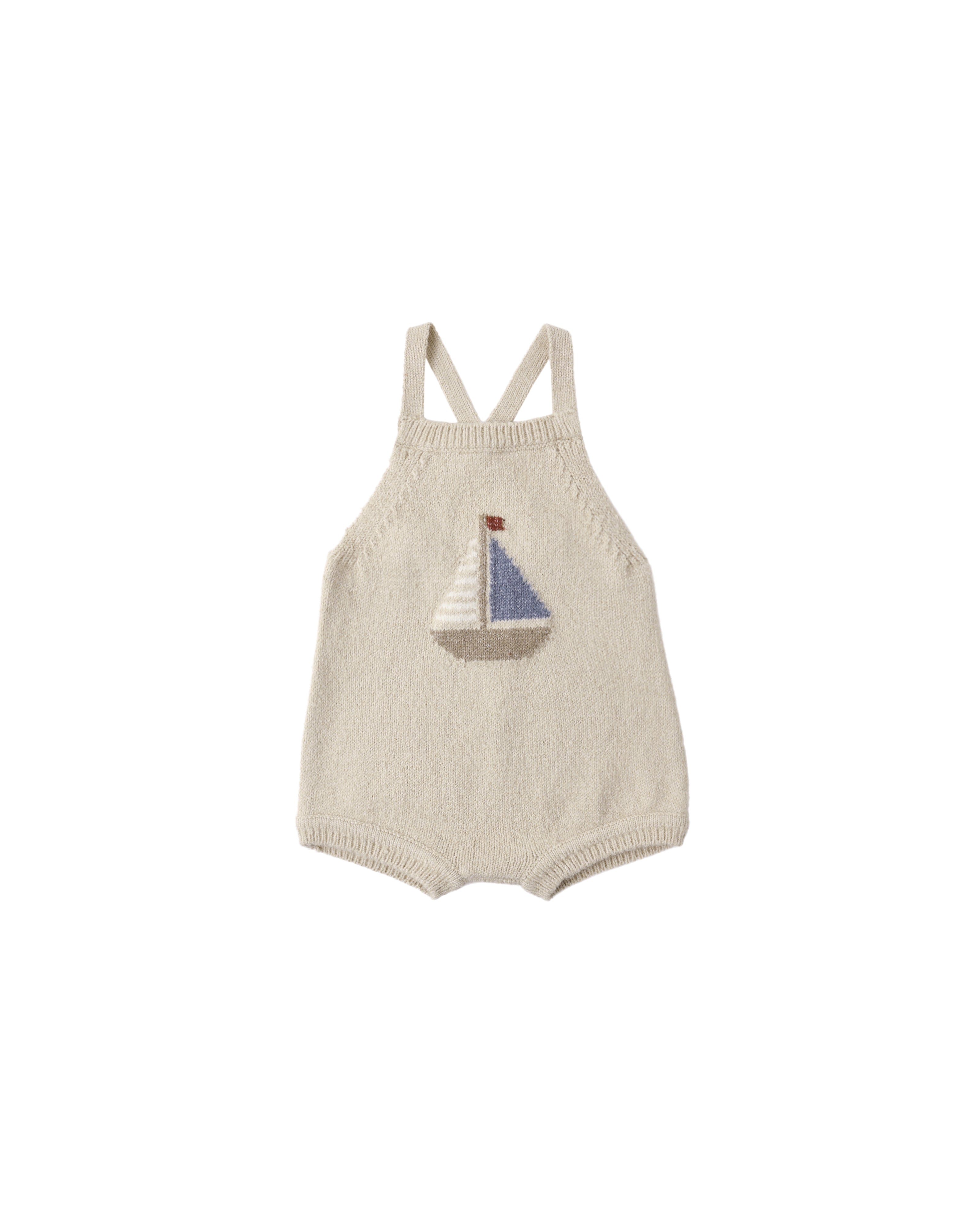 Fisher Romper - Sailboat