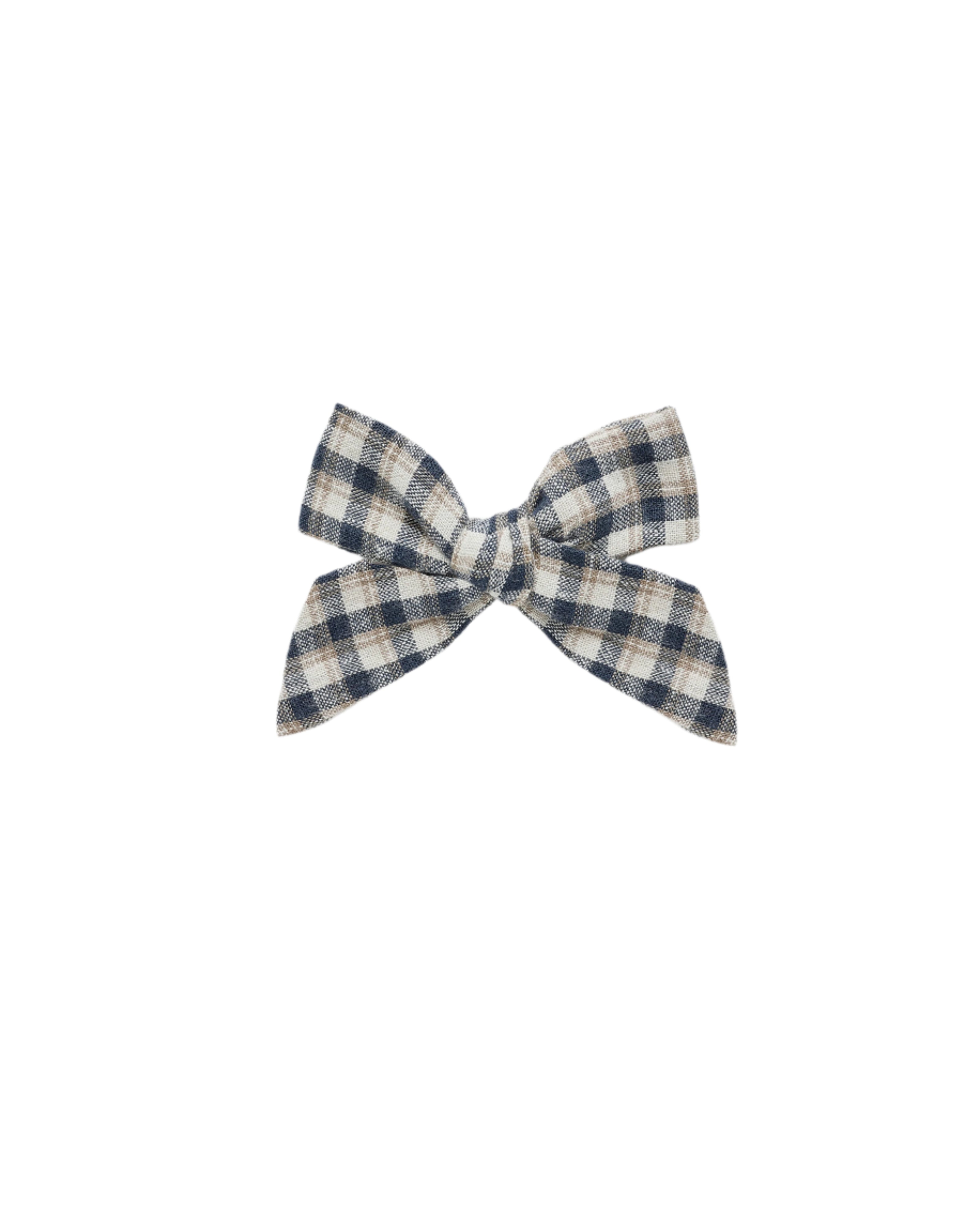Bow - Navy Check