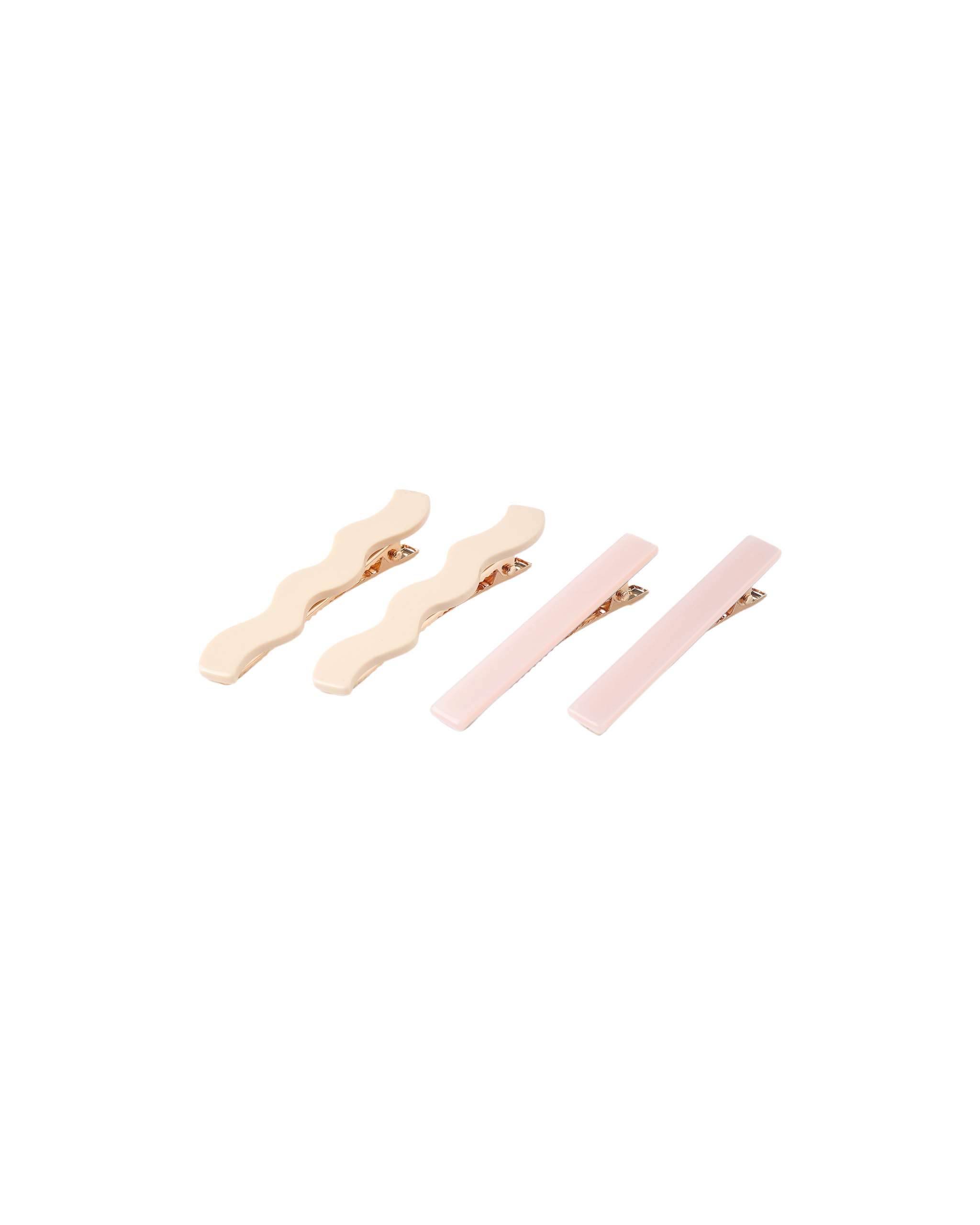 Wavy Clip Set - Blush, Natural