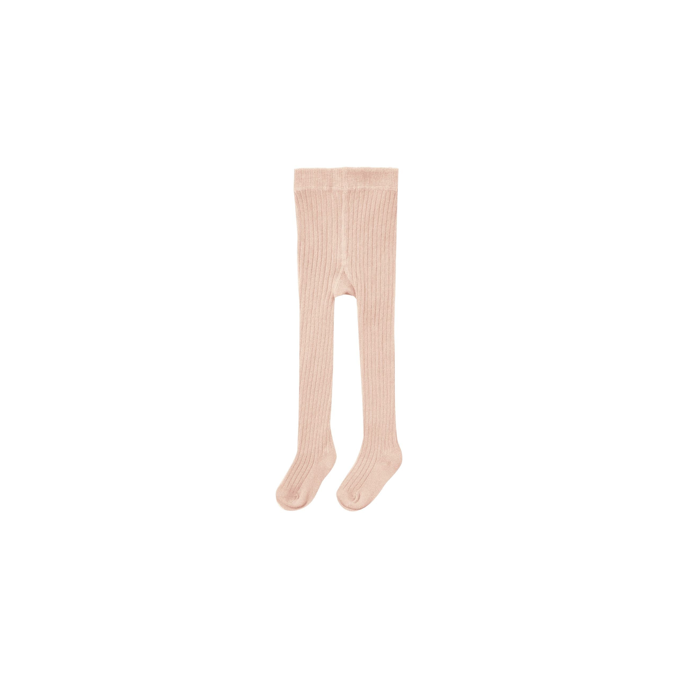 Ribbed Tights - Rose