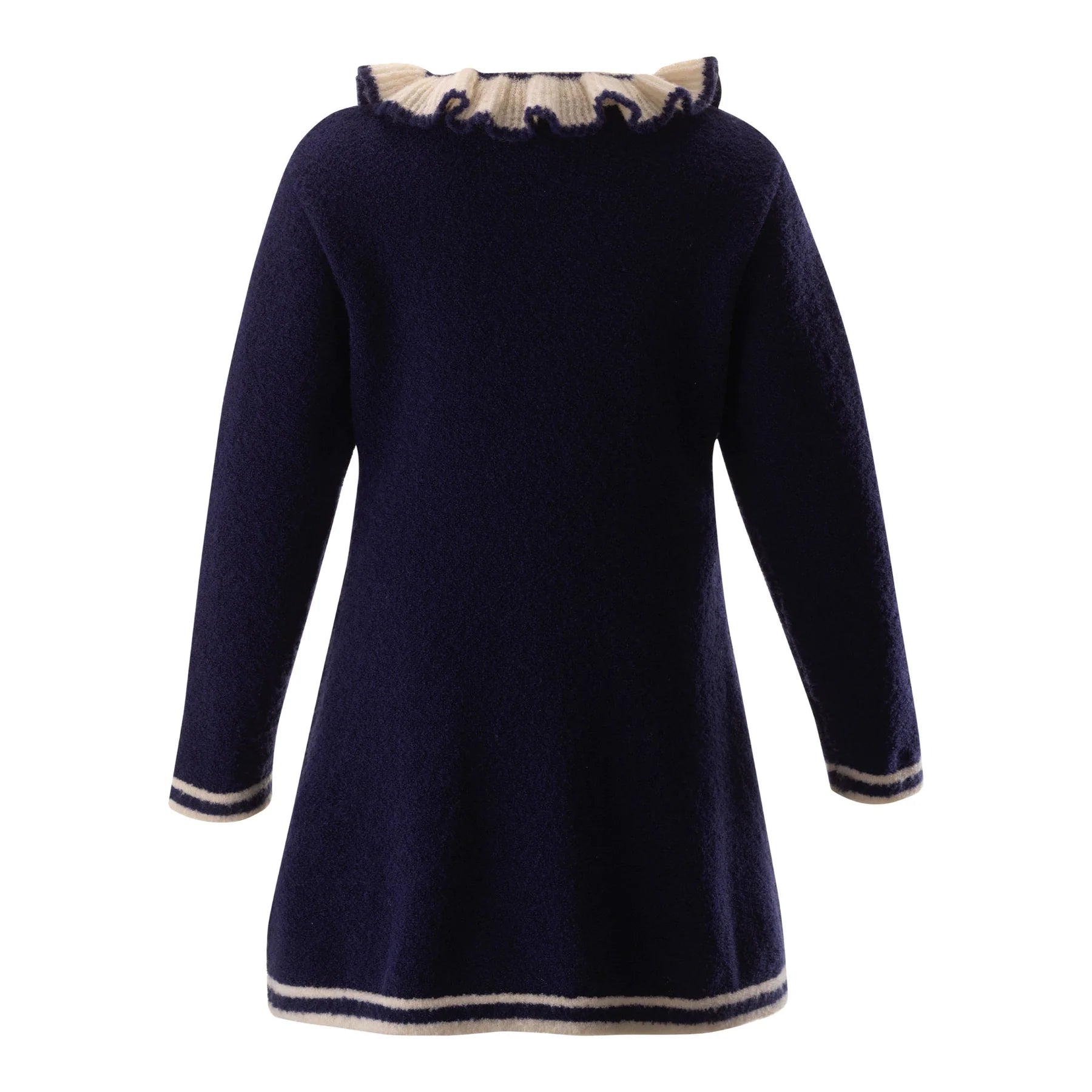 Sparkle Dress - Navy Boucle