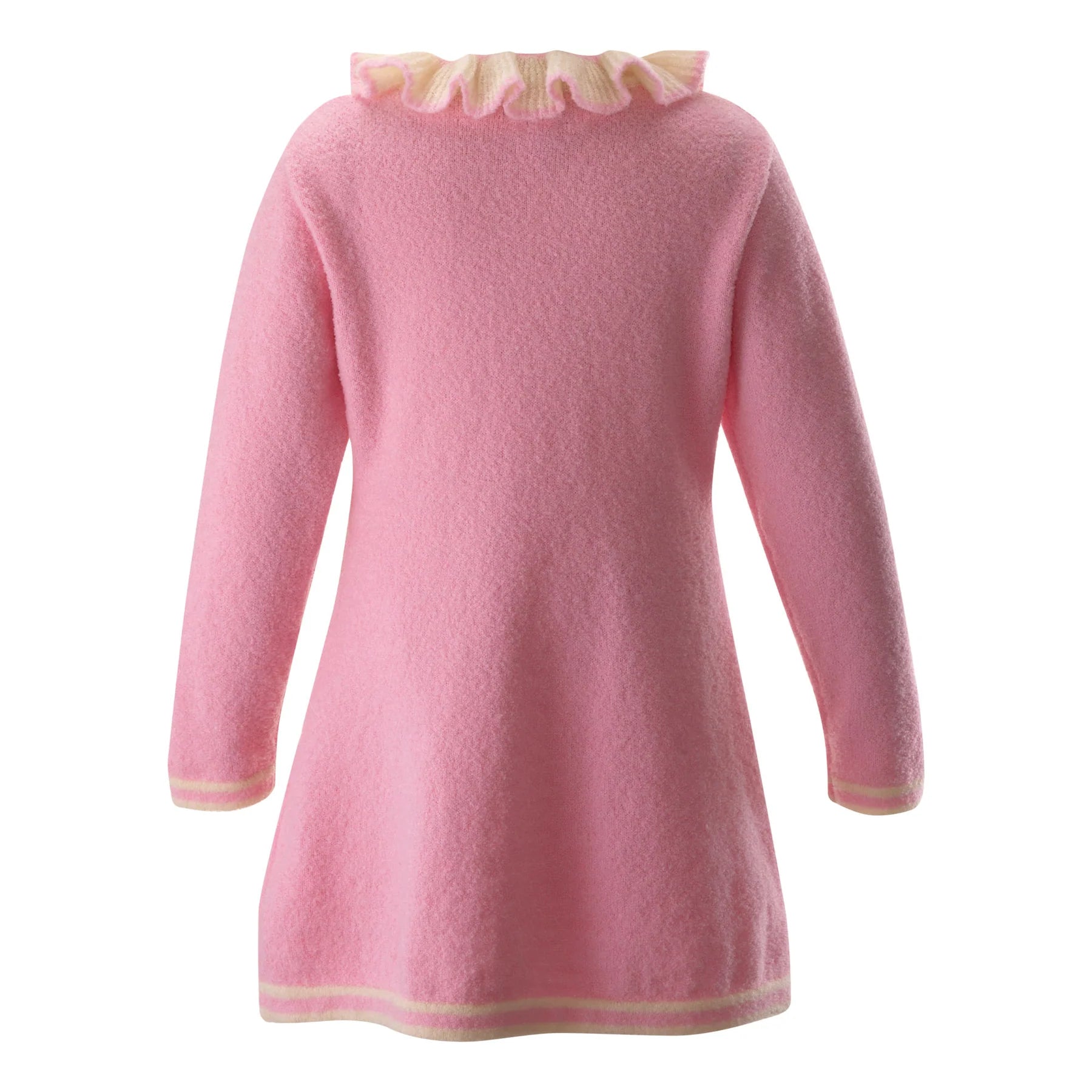 Sparkle Dress - Pink Boucle