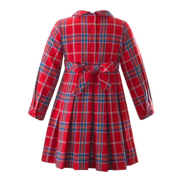 Dress - Tartan Pleated