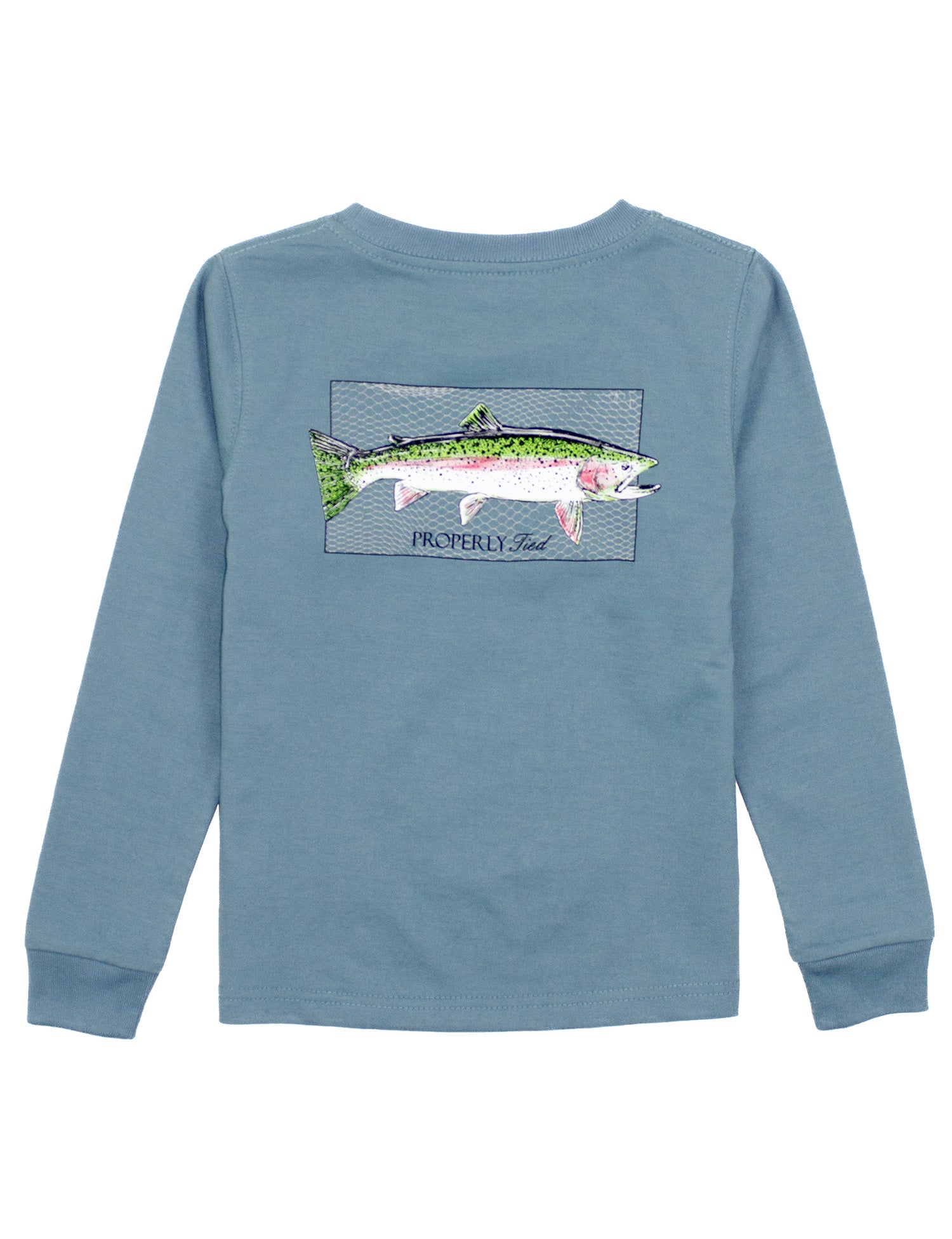 Long Sleeve Tee - Rainbow Trout