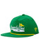 Green Baseball Cap with golf design