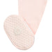 Non-slip sole on zipper footie