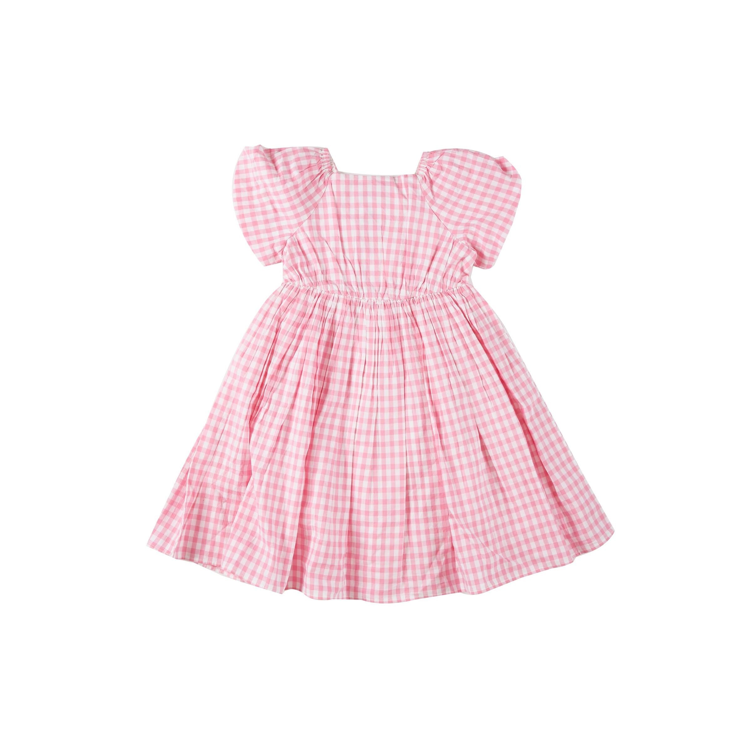 Jubilee Dress - Pink Gingham