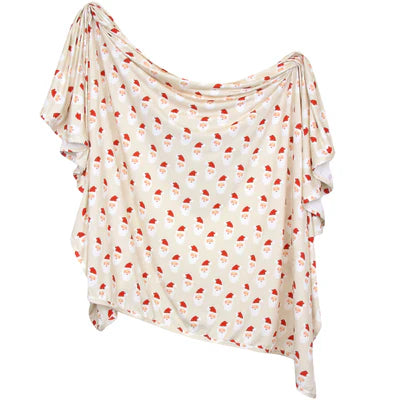 Swaddle Blanket - Santa Baby