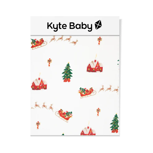 Zippered Footie - Santa Sleigh