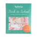Packaging of 'Back to School' school supplies confetti with a green background and product image.