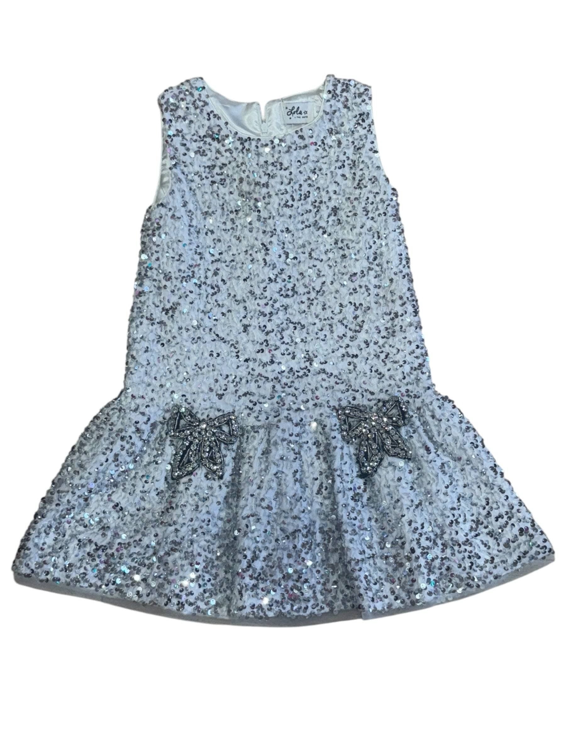 Shimmer Dress - Bow Party
