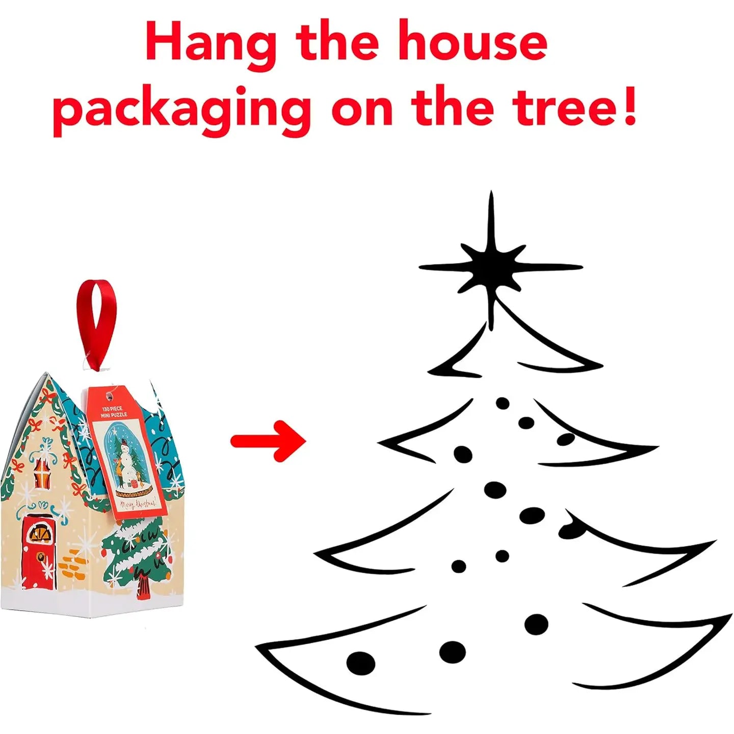 Puzzle - Snow Globe 130 Pieces