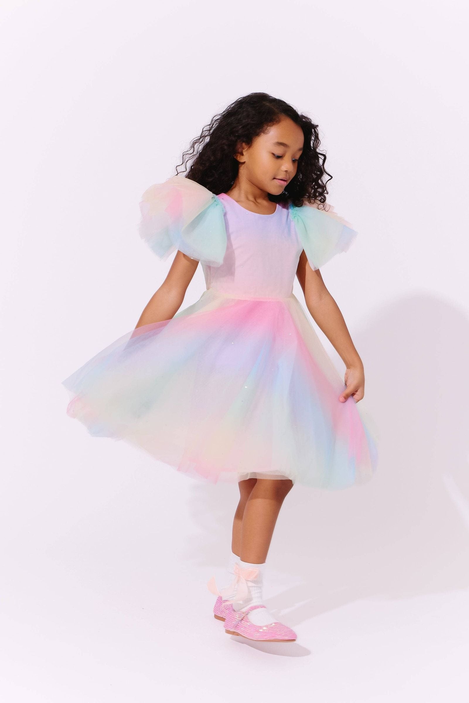 Tulle Dress - Sparkle Ombre